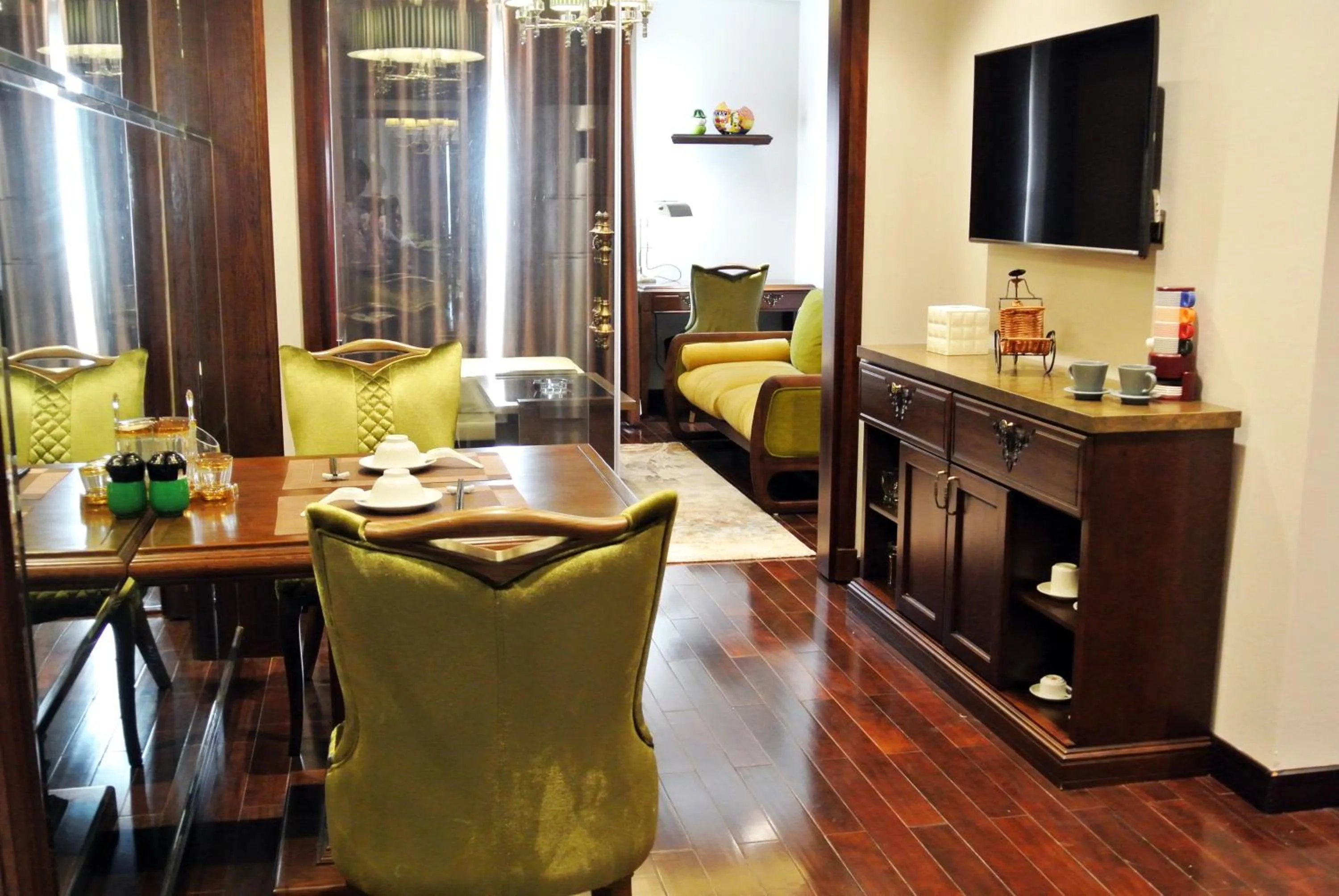 Kitchen or kitchenette in JB Serviced Apartment