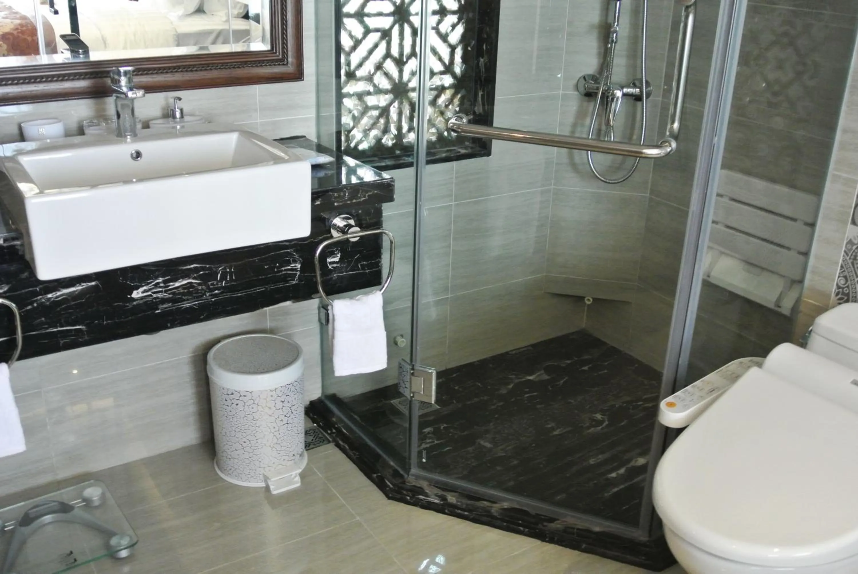 Bathroom in JB Serviced Apartment