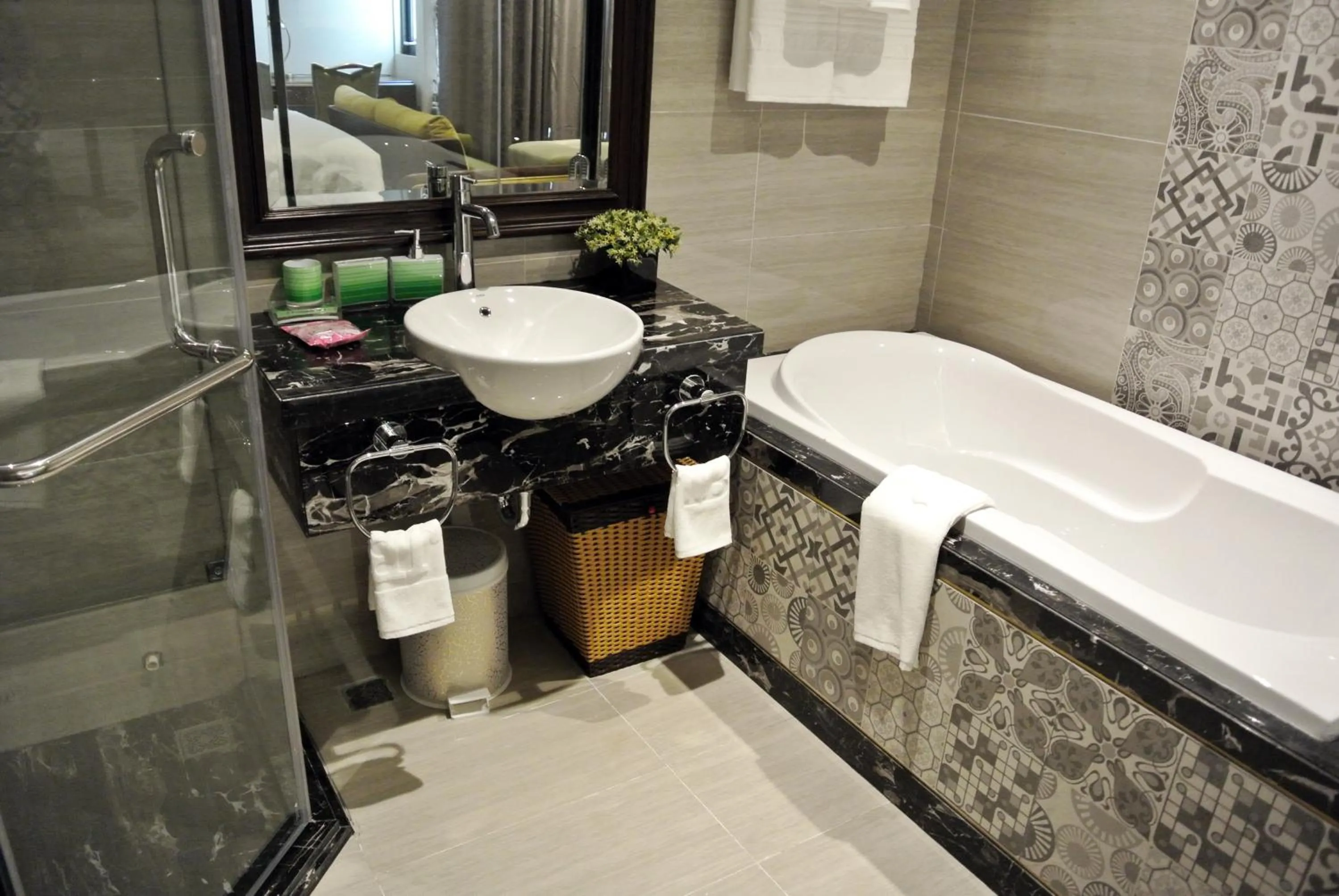 Shower in JB Serviced Apartment