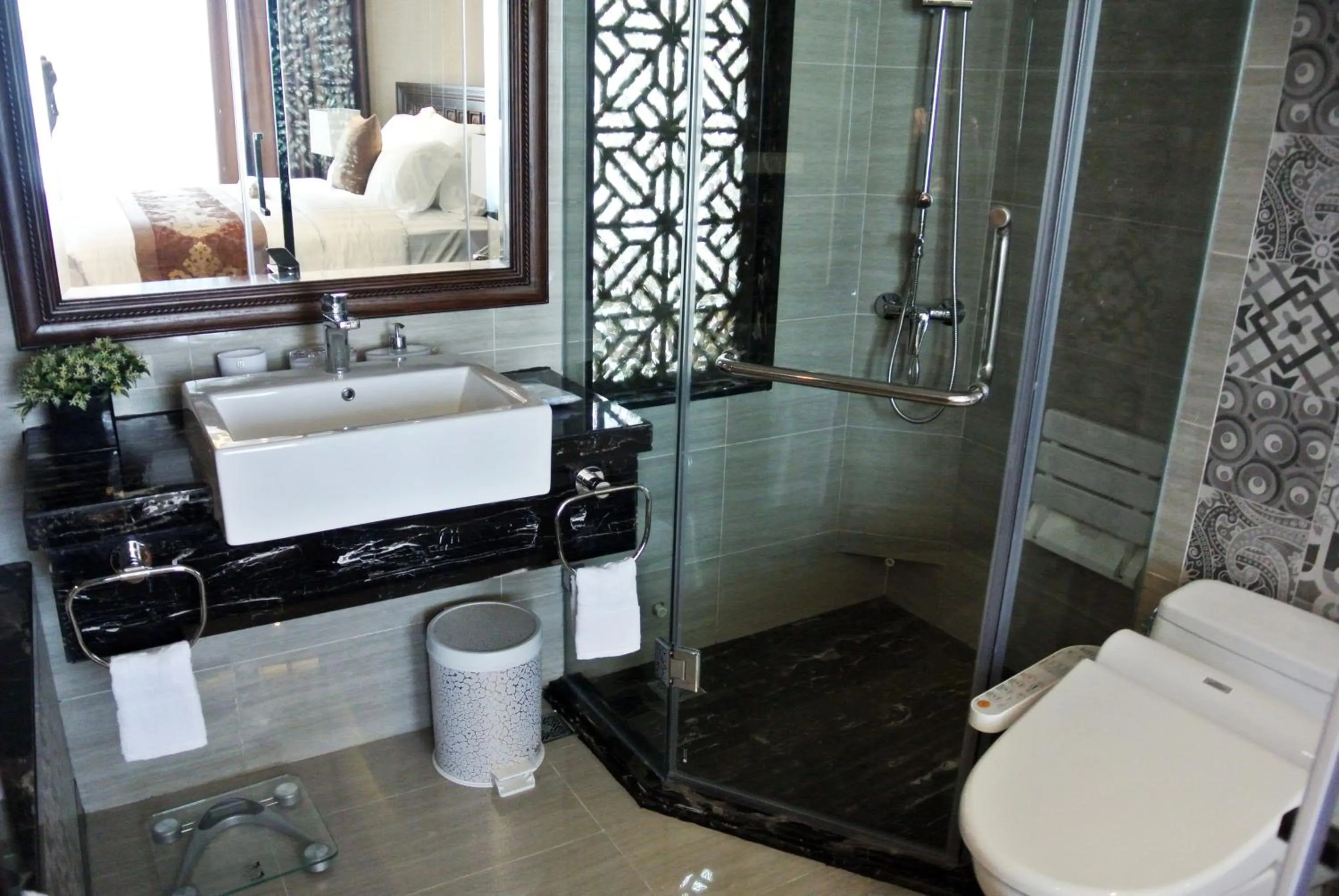 Bathroom in JB Serviced Apartment