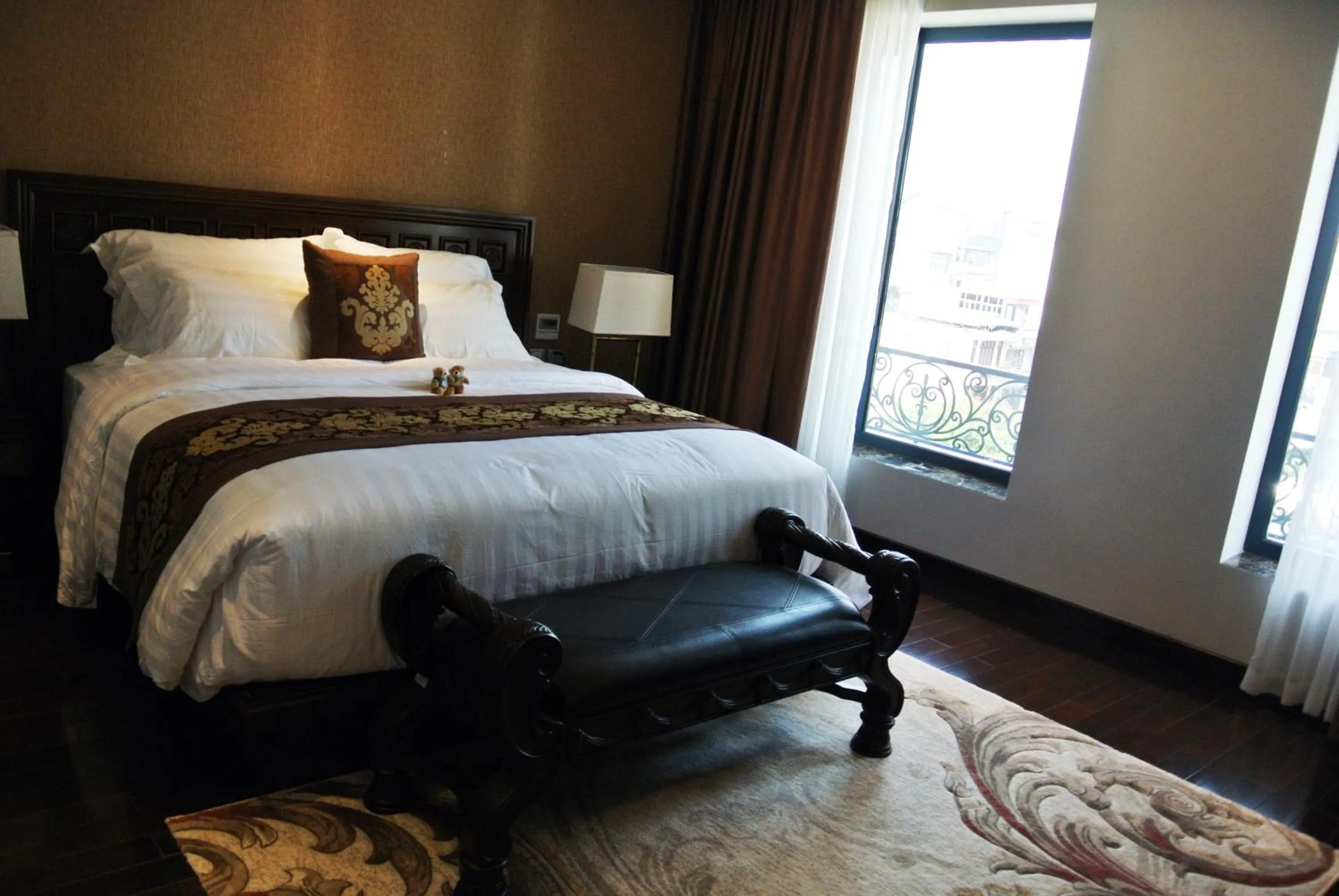 Bedroom, Bed in JB Serviced Apartment