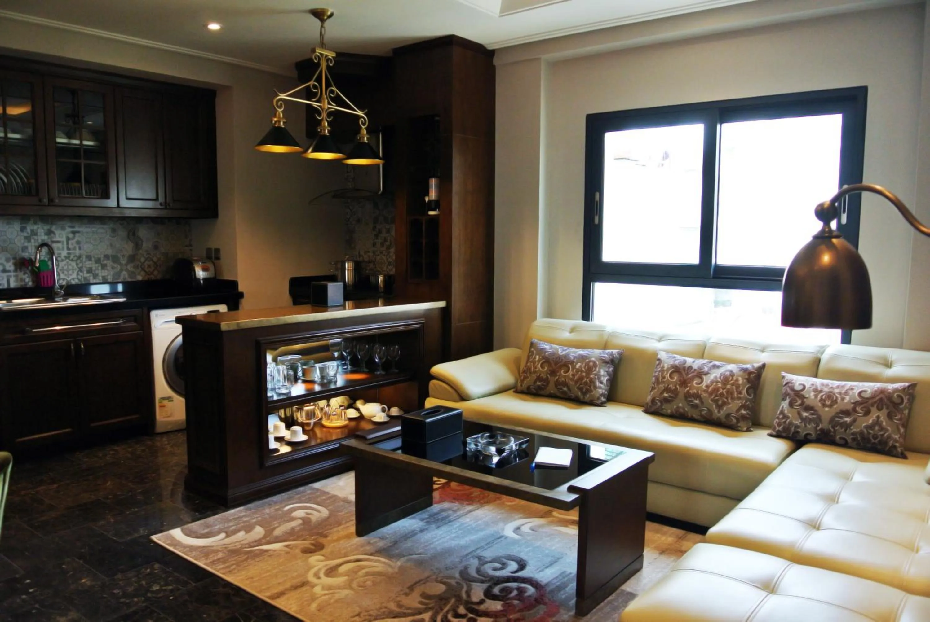 Kitchen or kitchenette in JB Serviced Apartment