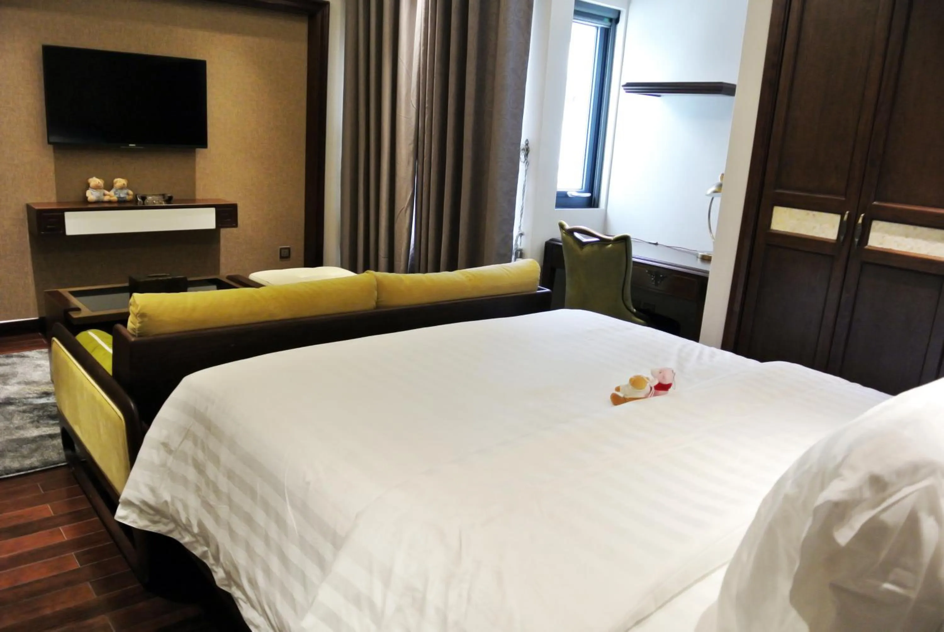Bed in JB Serviced Apartment
