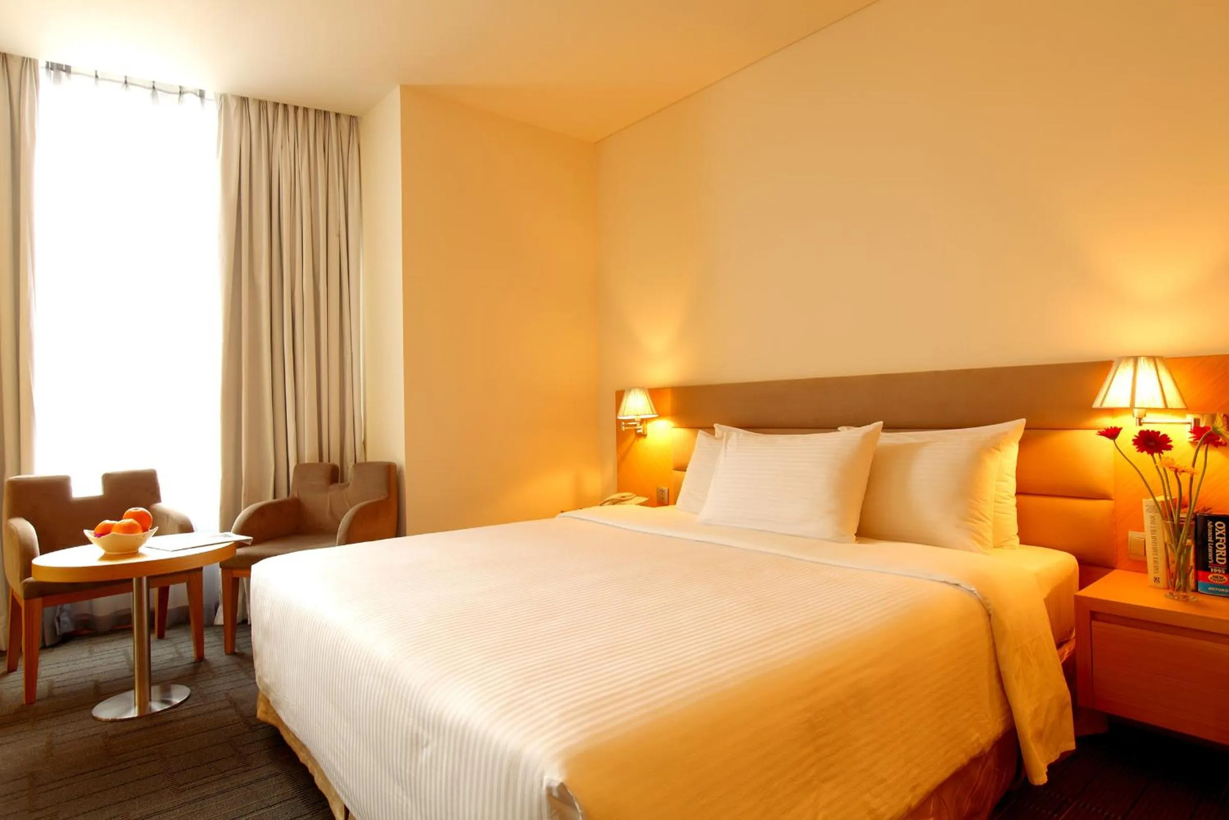 Bed in Liberty Central Saigon Centre Hotel