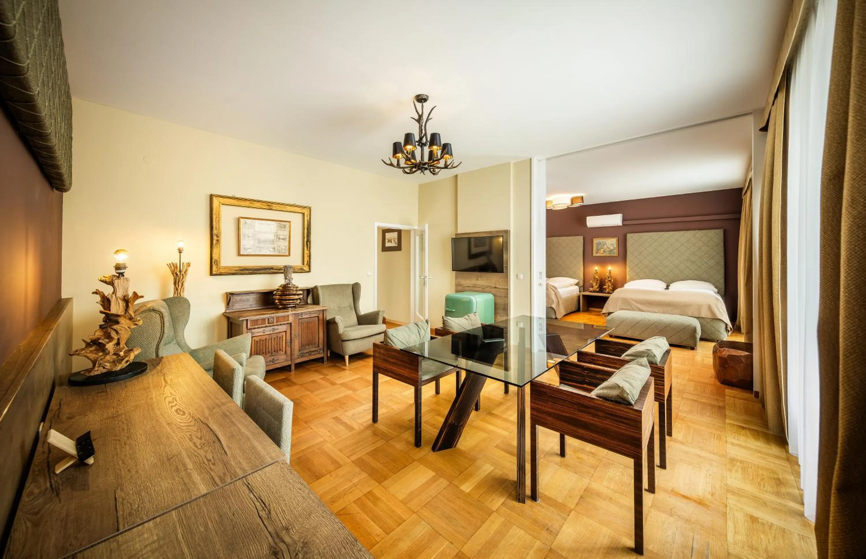 Bed in Das Gutenbrunn Thermen & Sporthotel