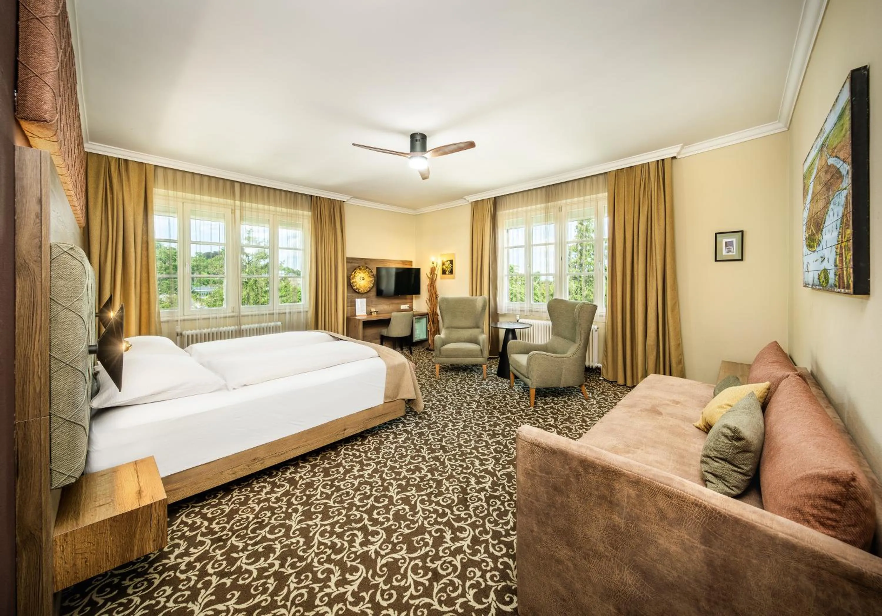 Bed in Das Gutenbrunn Thermen & Sporthotel