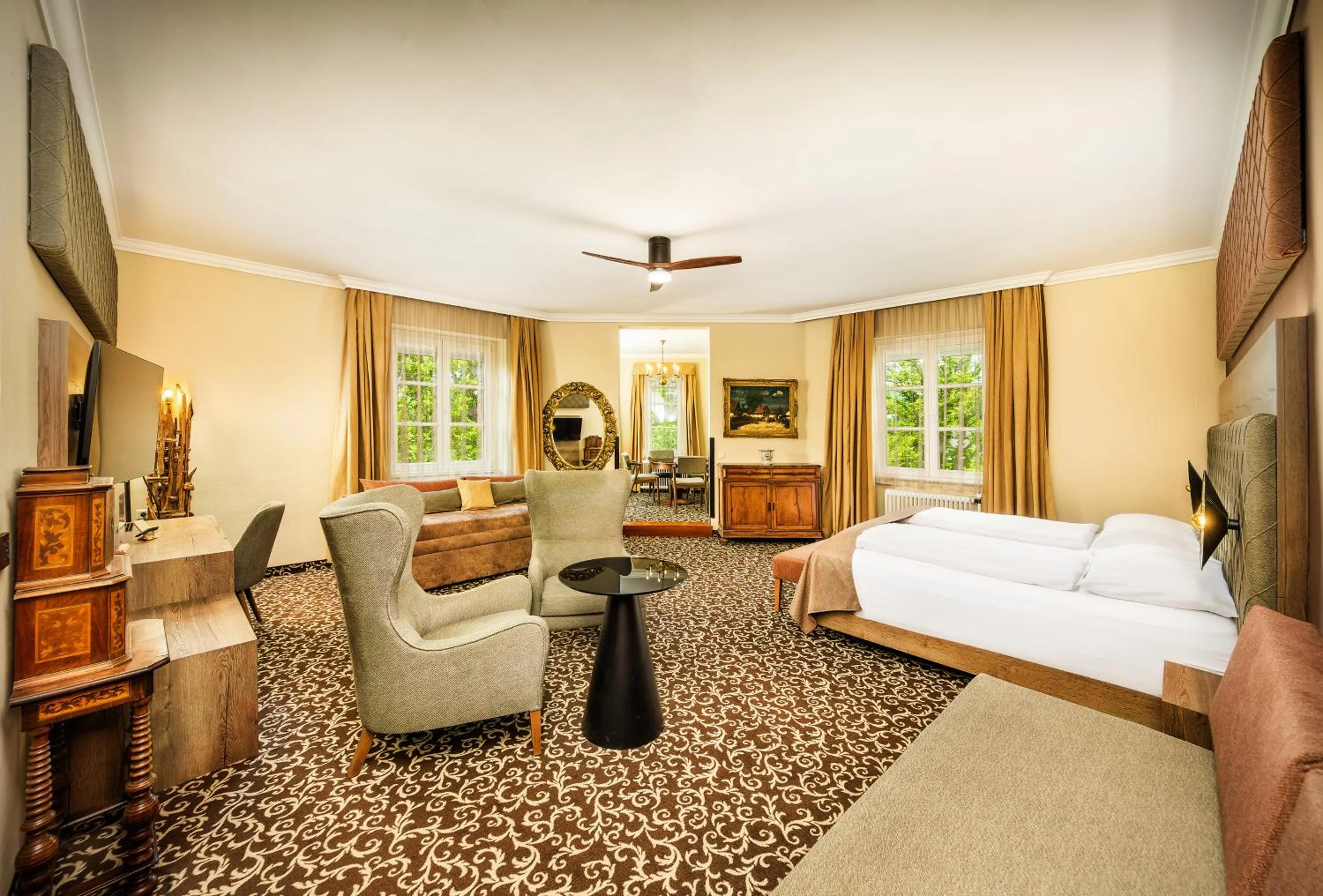 Bed in Das Gutenbrunn Thermen & Sporthotel