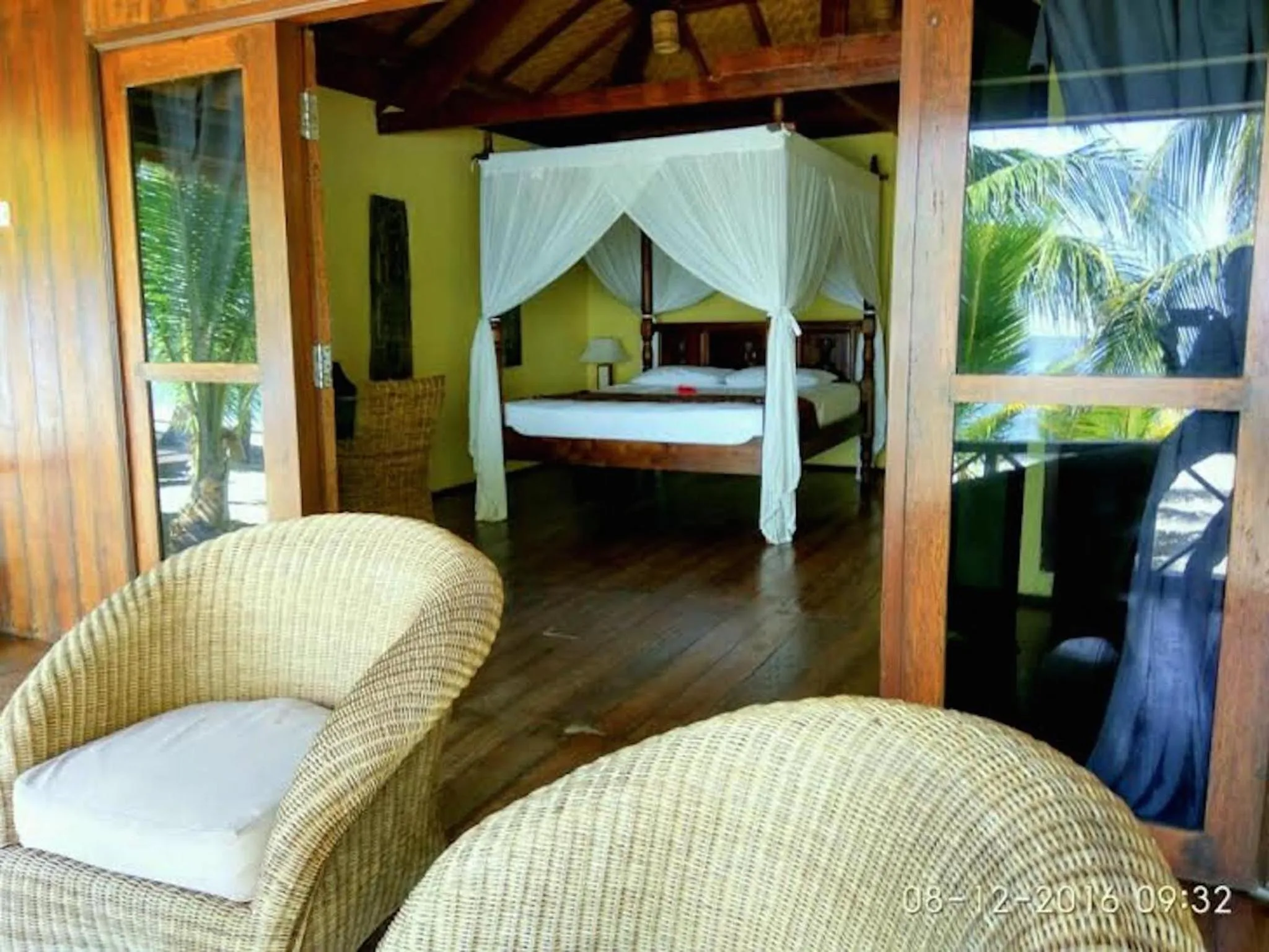 Balcony/Terrace, Bed in Sea World Club Beach Resort & Dive Center, RESORT THAT SUPPORTS THE POOR