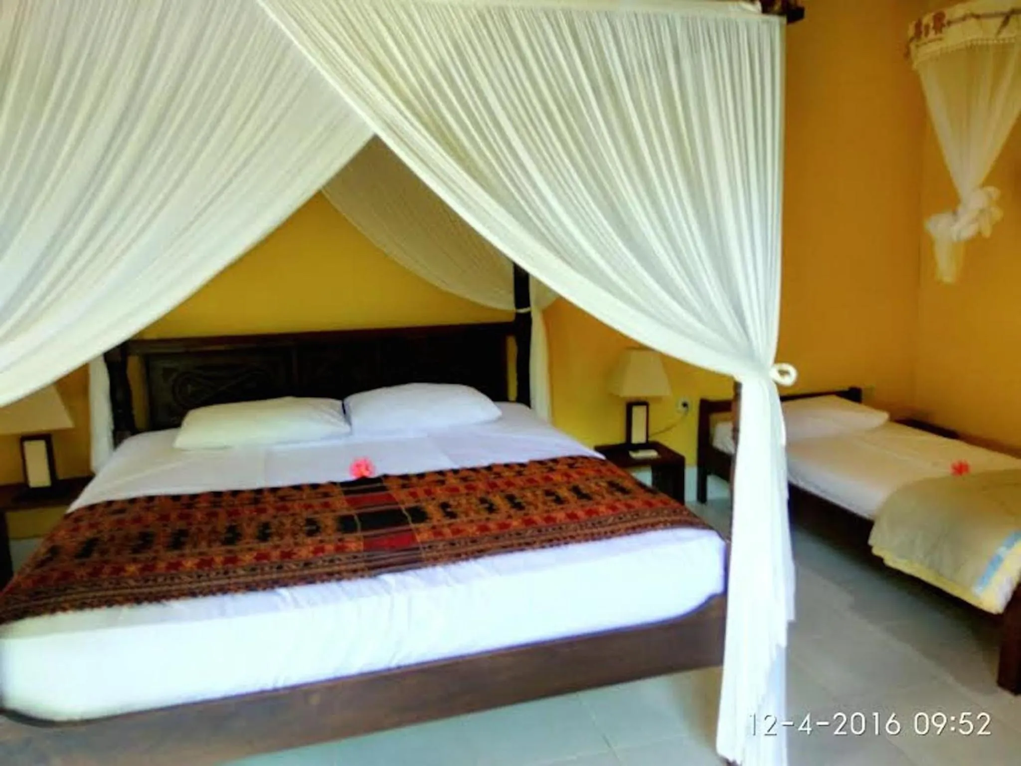 Bed in Sea World Club Beach Resort & Dive Center, RESORT THAT SUPPORTS THE POOR