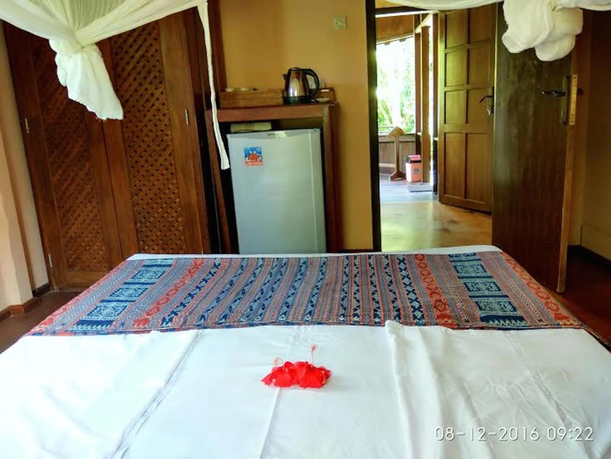 Bed in Sea World Club Beach Resort & Dive Center, RESORT THAT SUPPORTS THE POOR