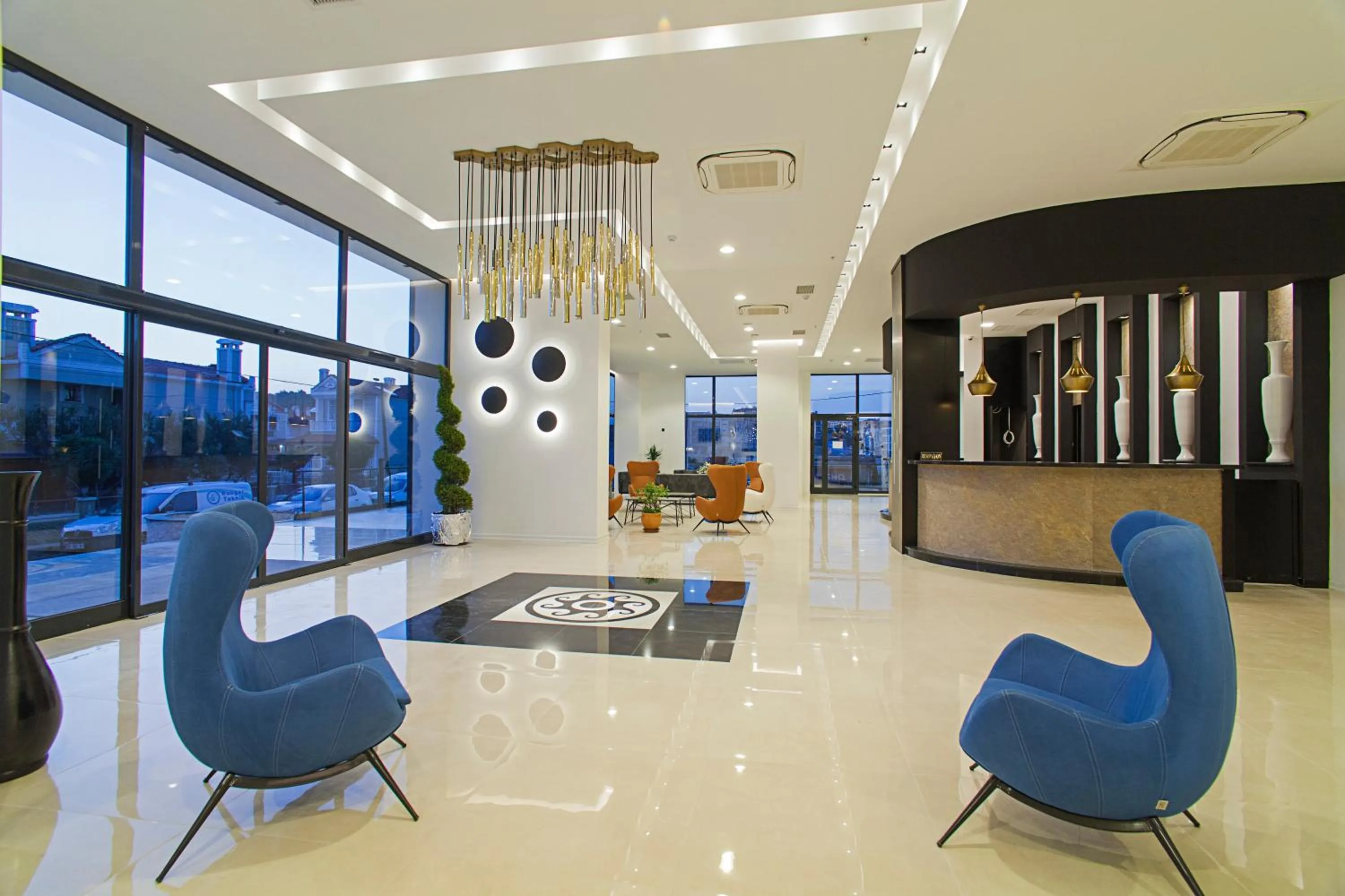 Lobby or reception, Lounge/Bar in Hotel Musho