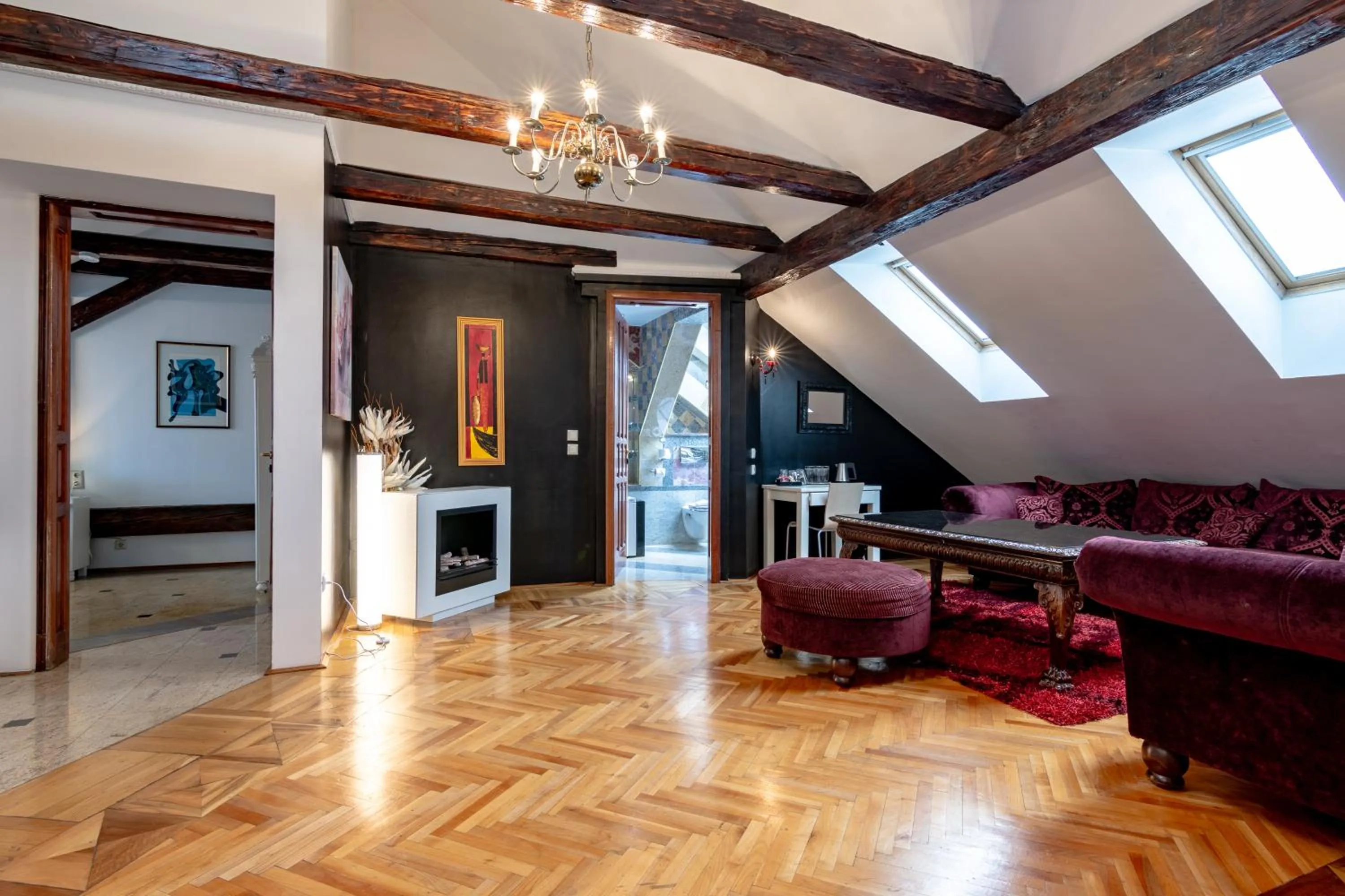 Living room in EKONO By Leva Hotel Strasser