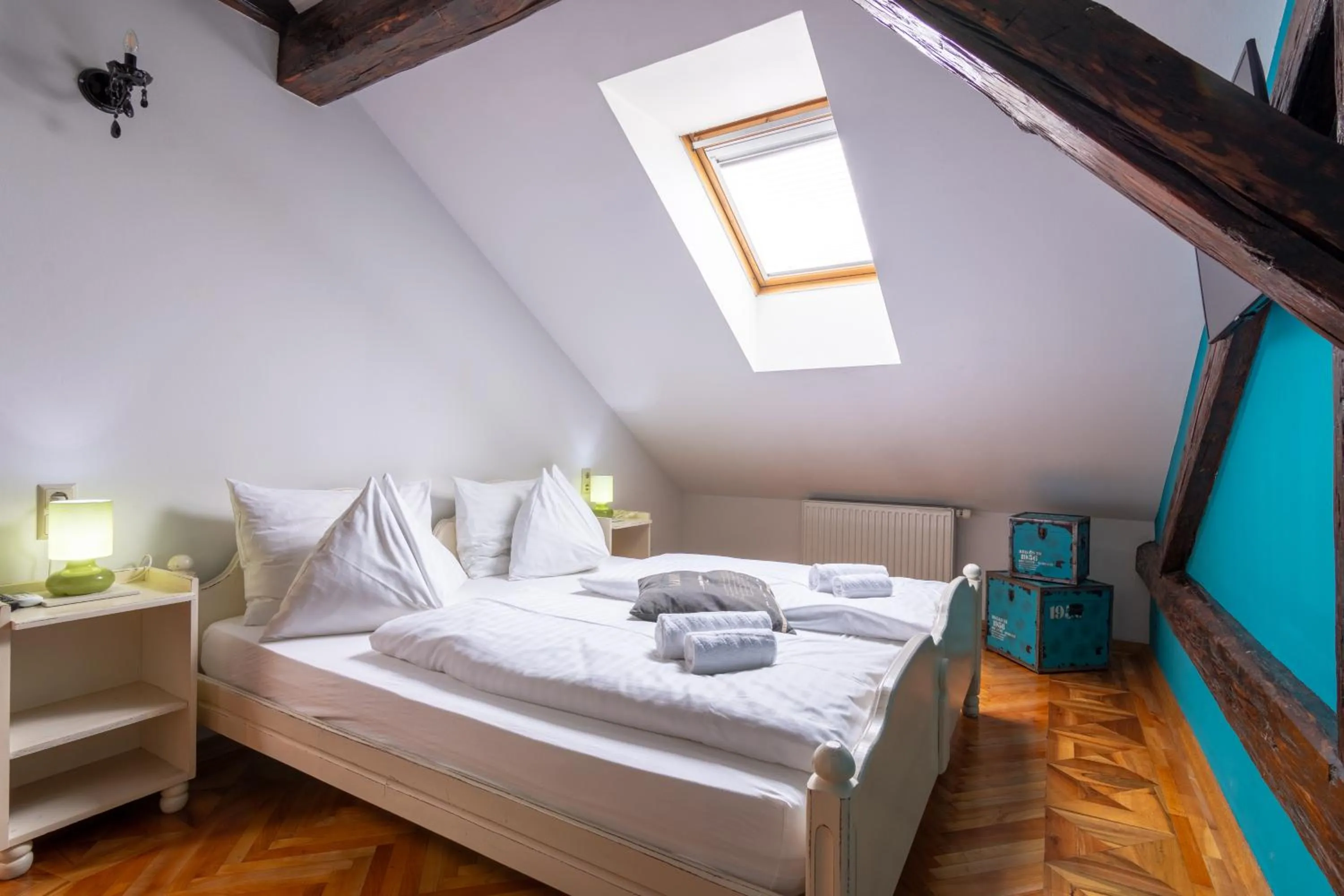 Photo of the whole room, Bed in EKONO By Leva Hotel Strasser