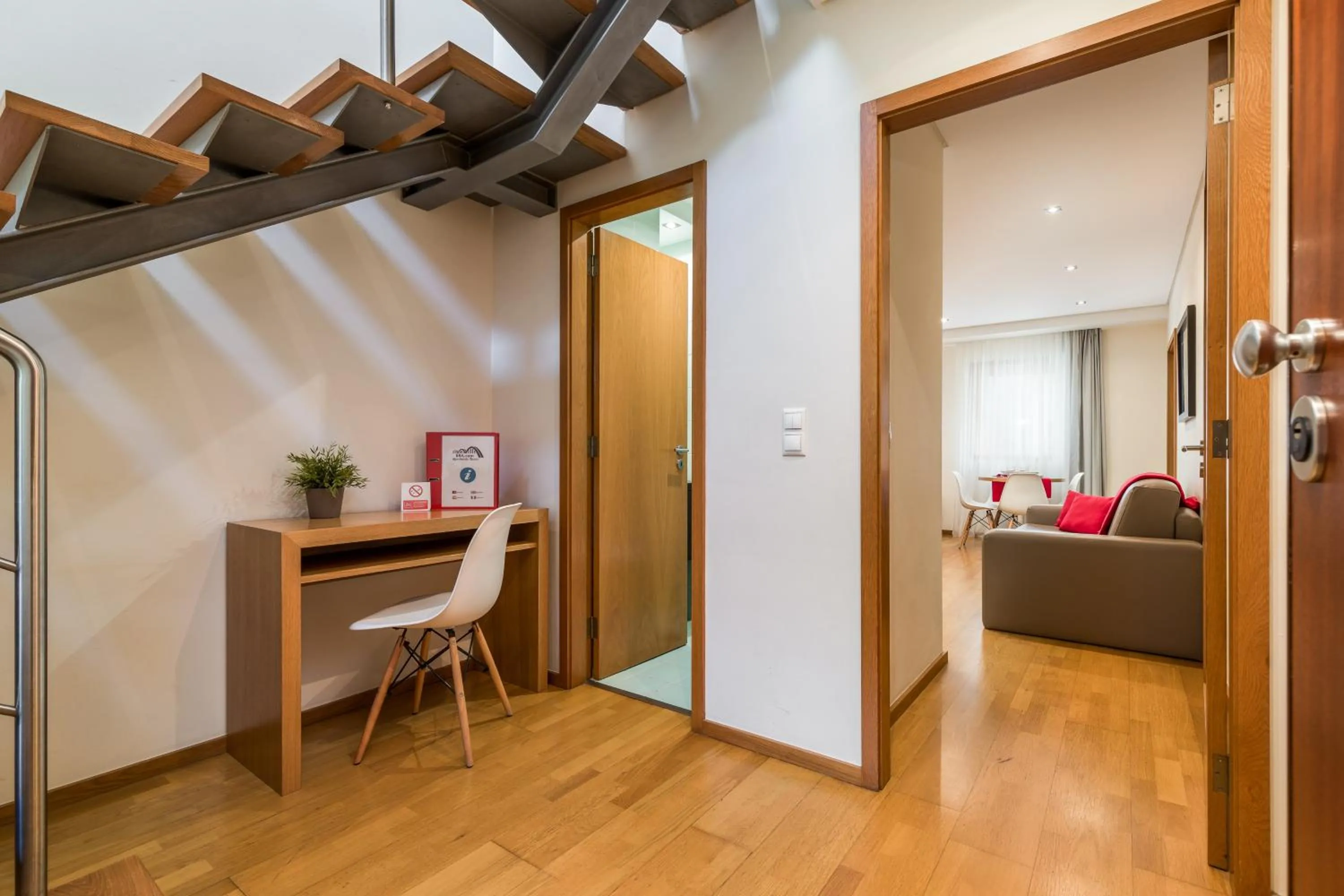 Living room, Bed in BRA.com Apartments Oporto Bonfim