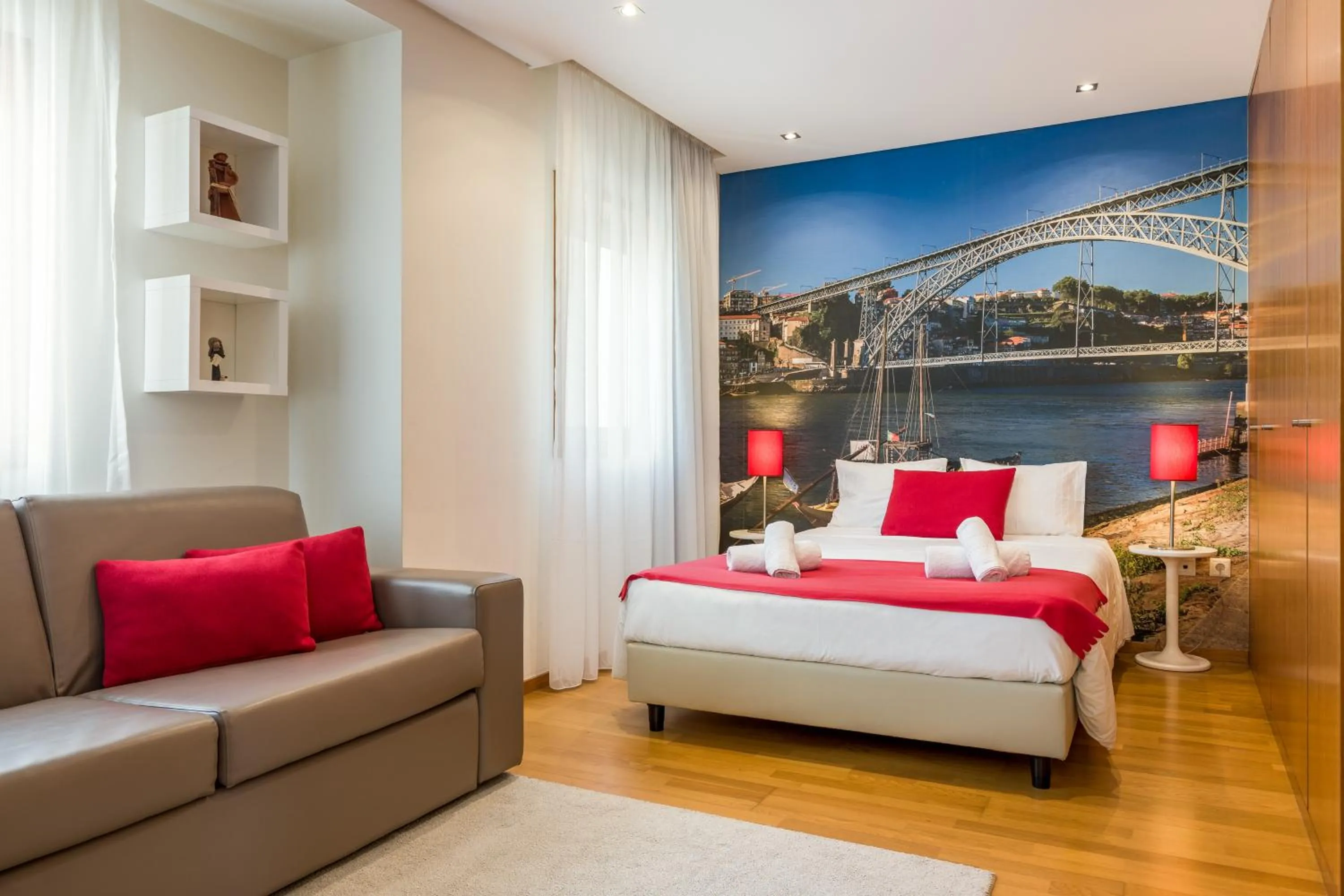 Bedroom, Bed in BRA.com Apartments Oporto Bonfim
