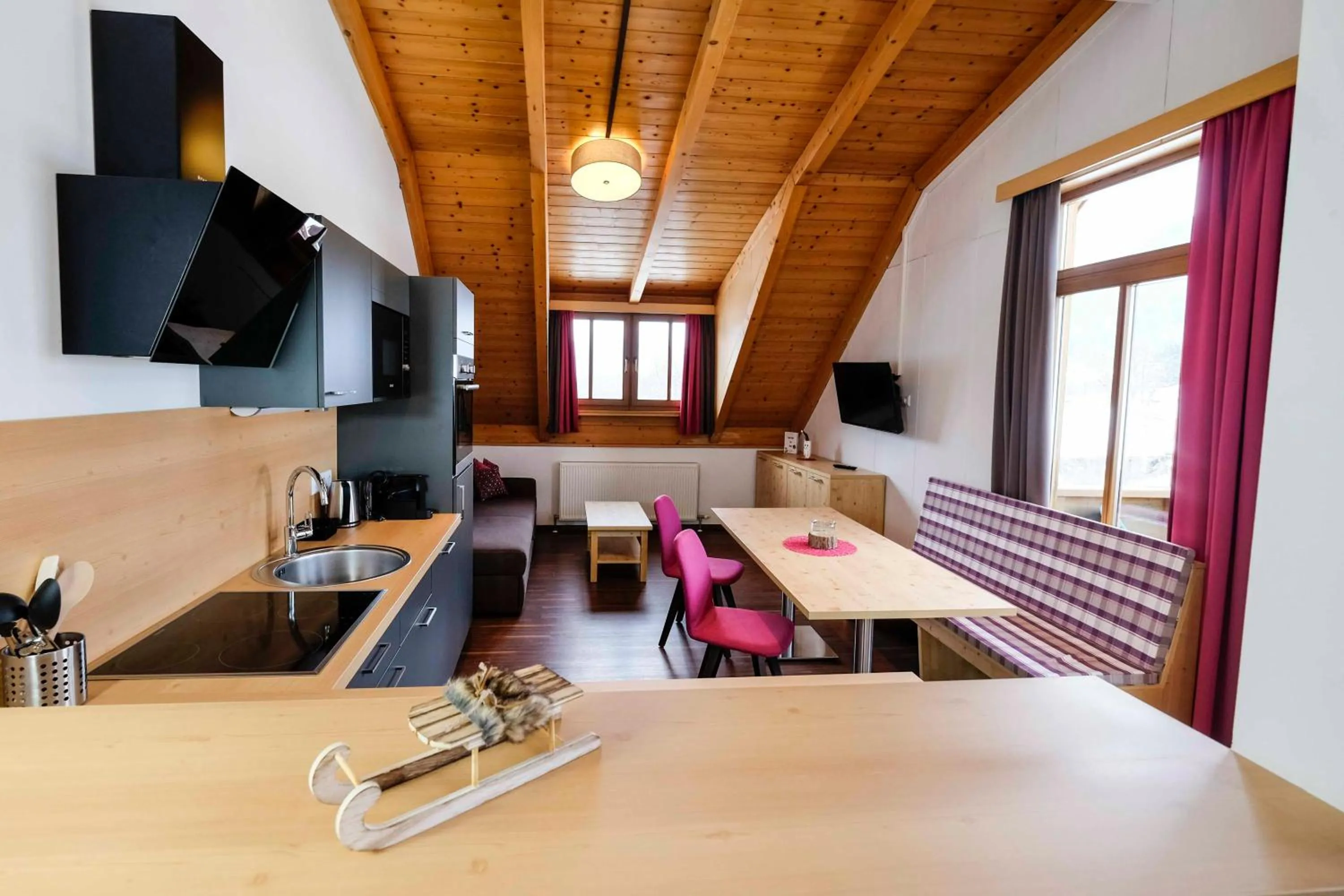 Living room in Haus Karnia Appartements & Zimmer