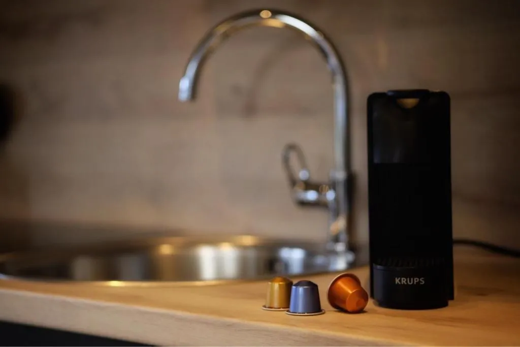 Coffee/tea facilities in Haus Karnia Appartements & Zimmer