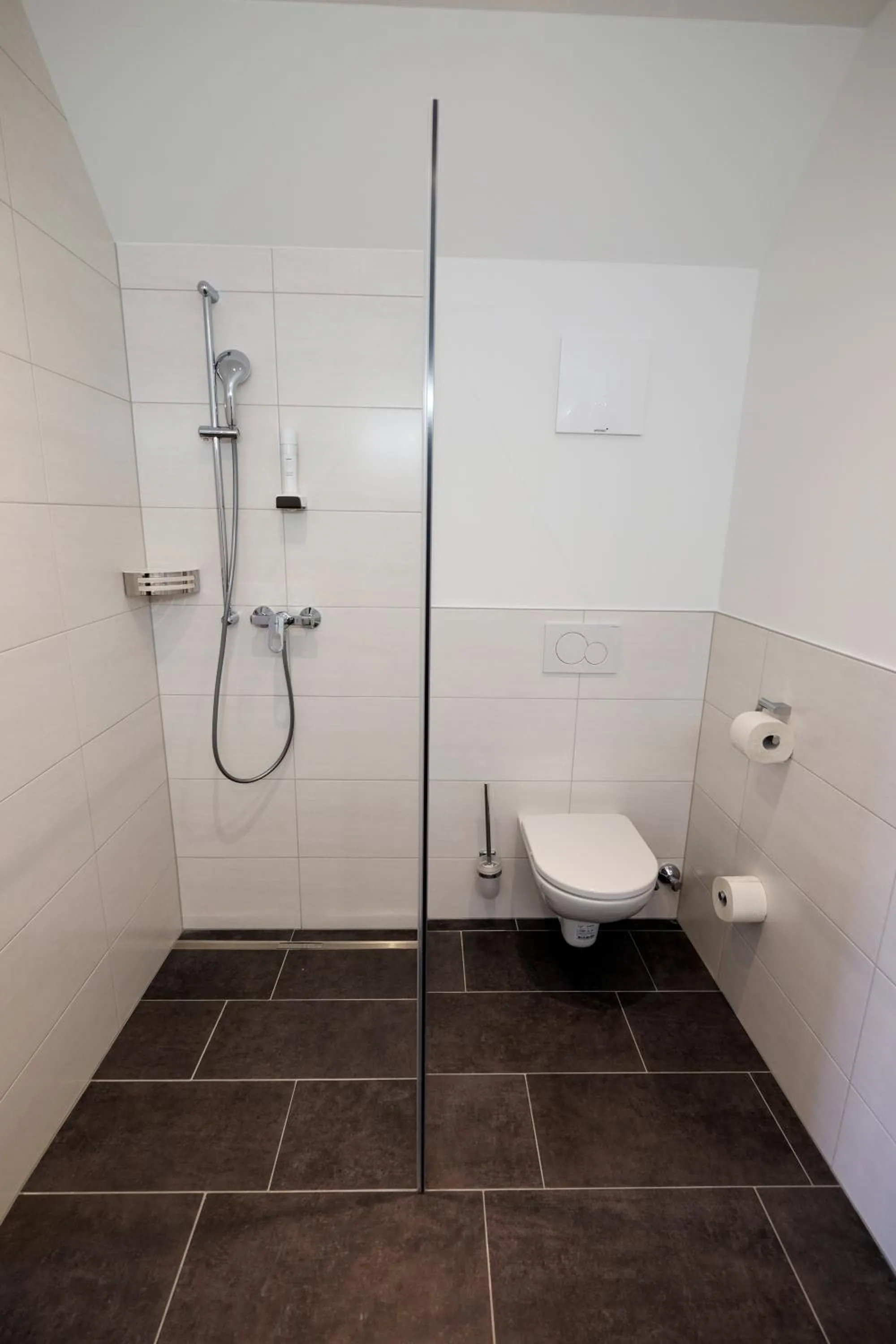 Shower in Haus Karnia Appartements & Zimmer