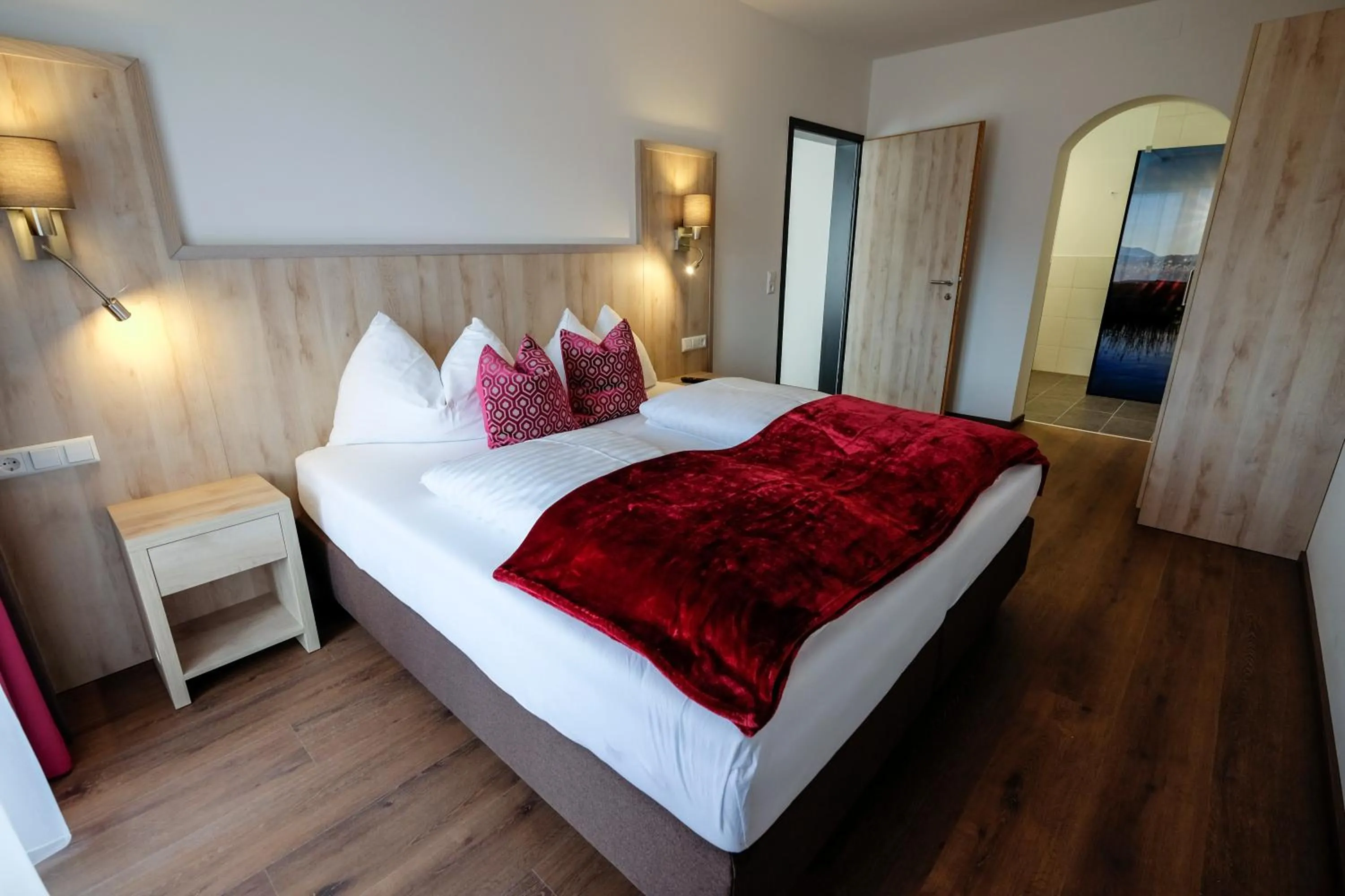 Bedroom, Bed in Haus Karnia Appartements & Zimmer