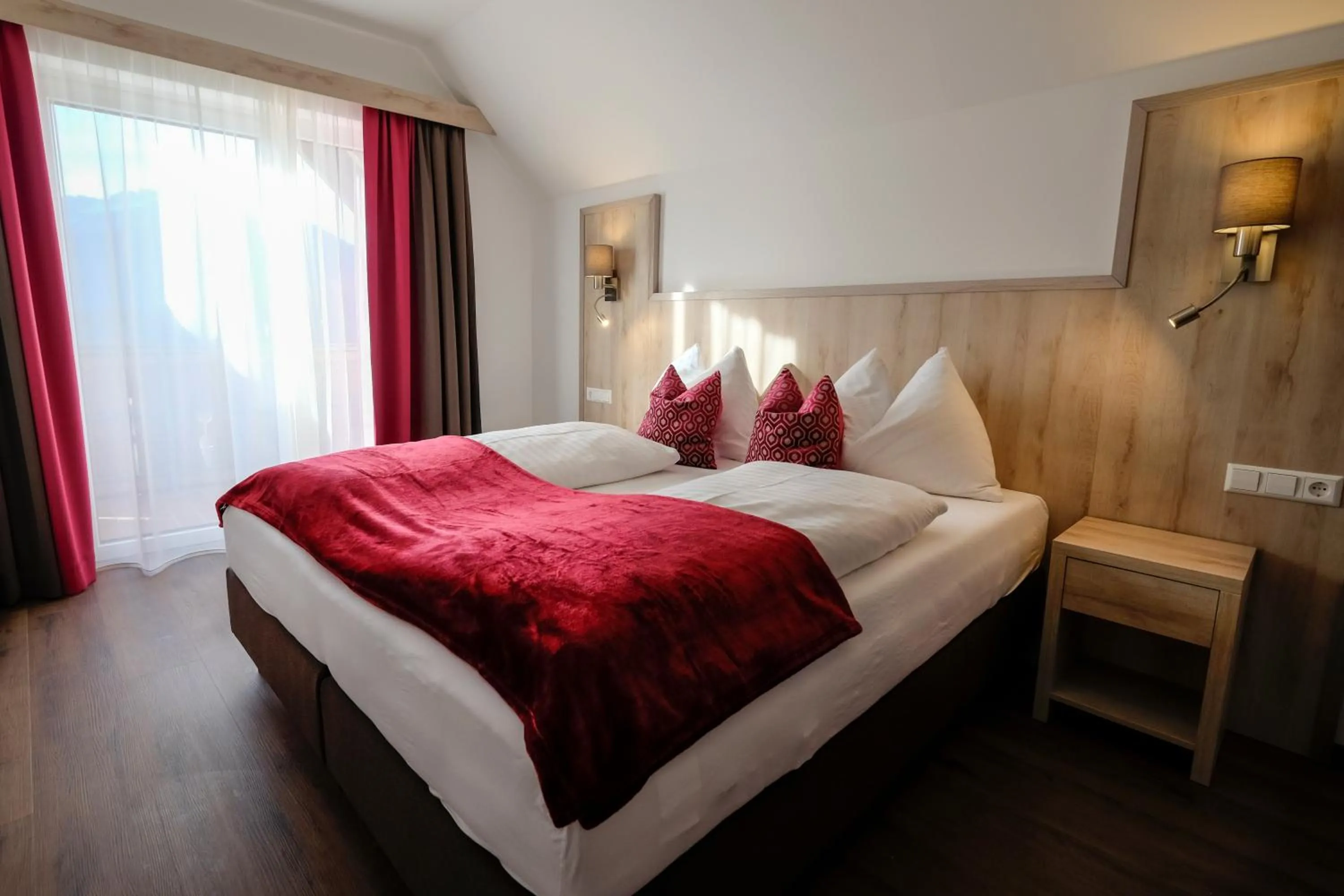 Bedroom, Bed in Haus Karnia Appartements & Zimmer