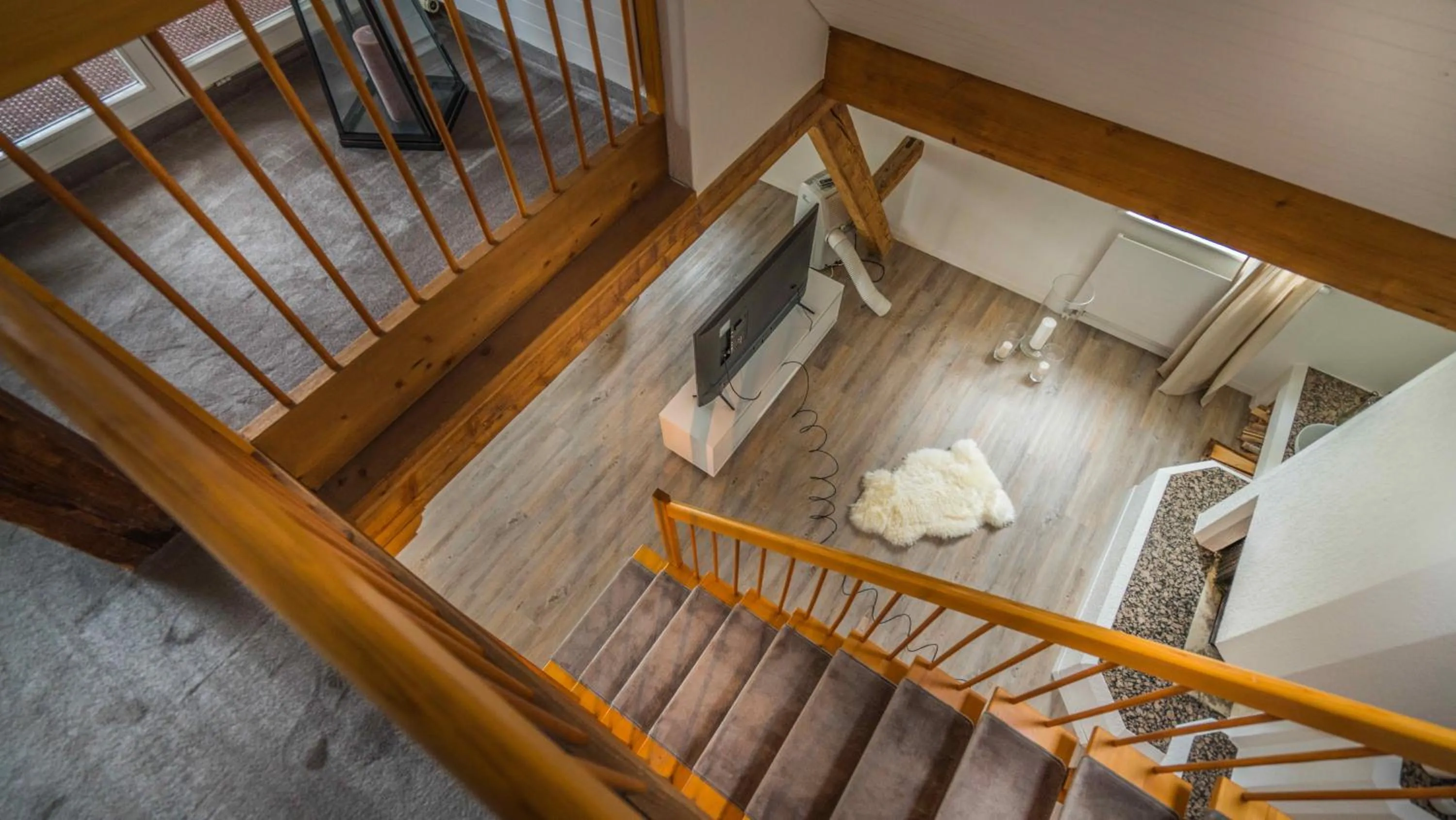 Living room in Löwenplatz Apartment near Station by Airhome