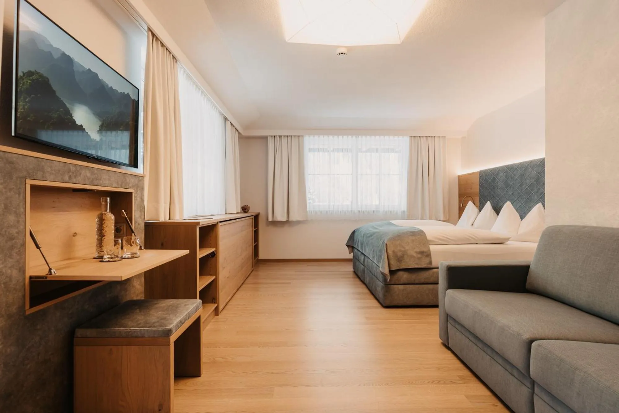 room service, Bed in Alpina Wagrain