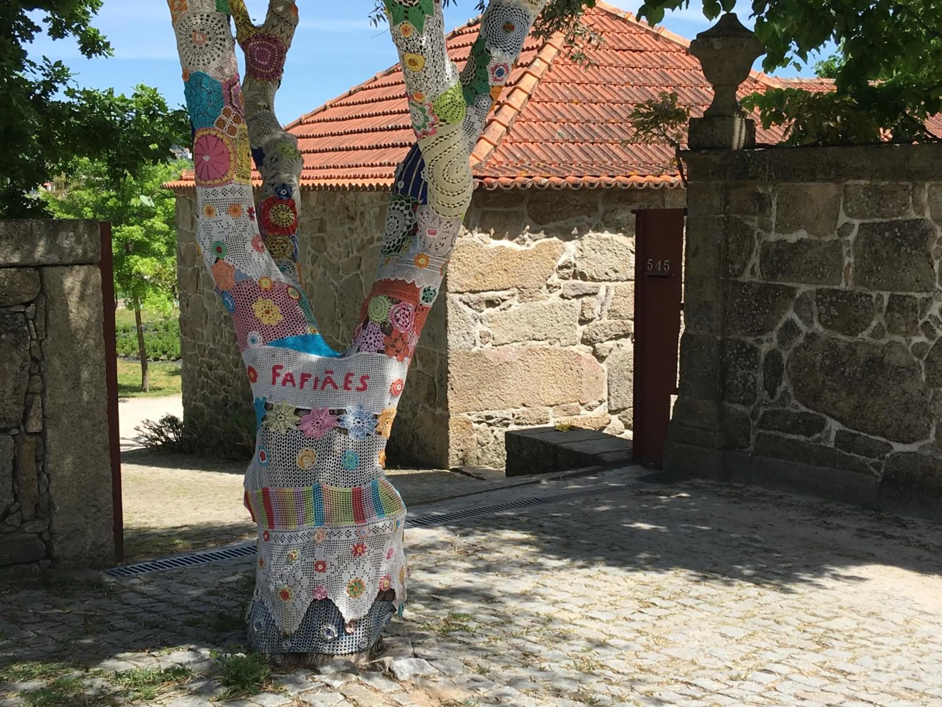 Facade/entrance in Casa da Eira