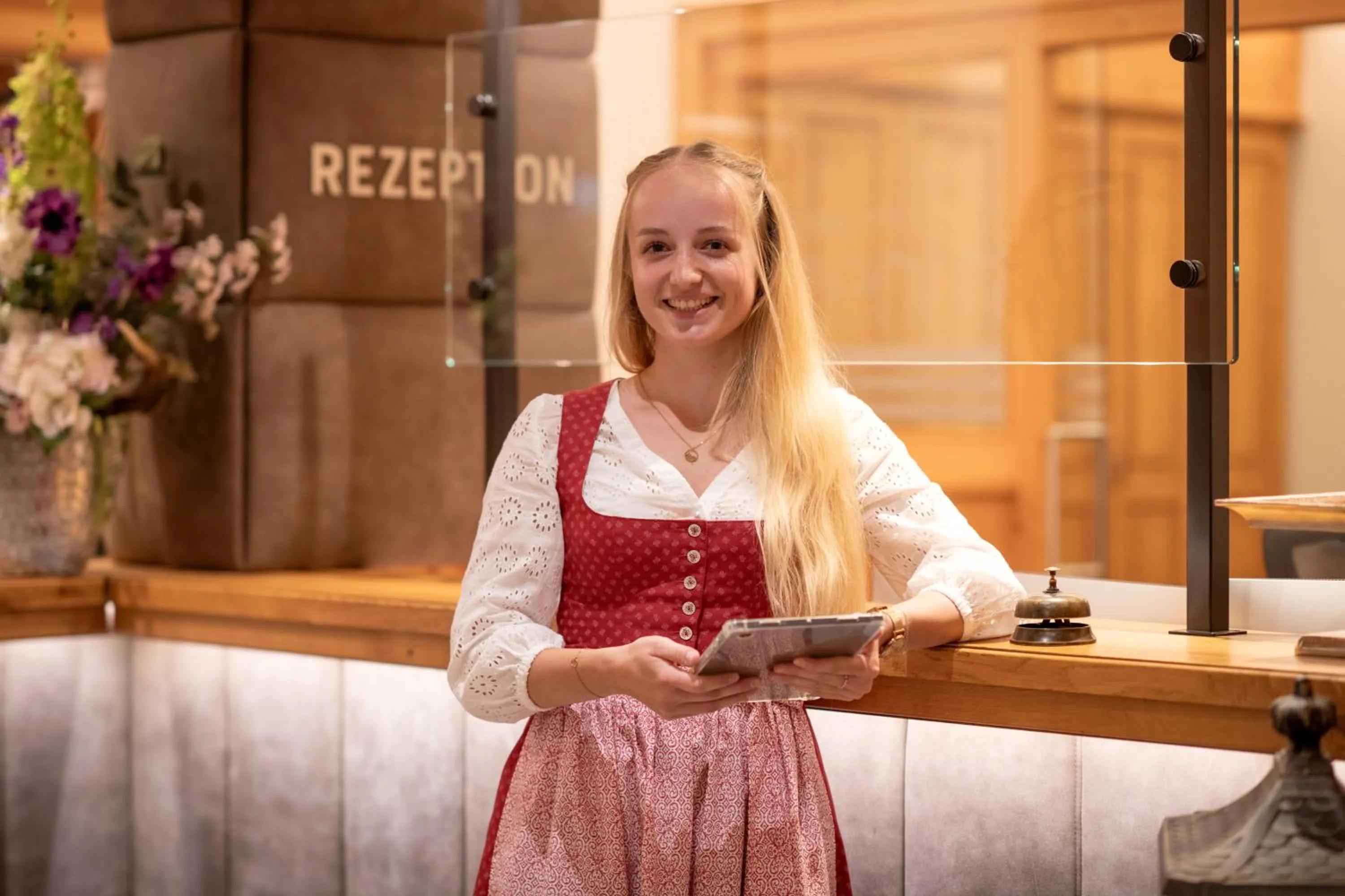 Lobby or reception in Hotel Zentral ****superior