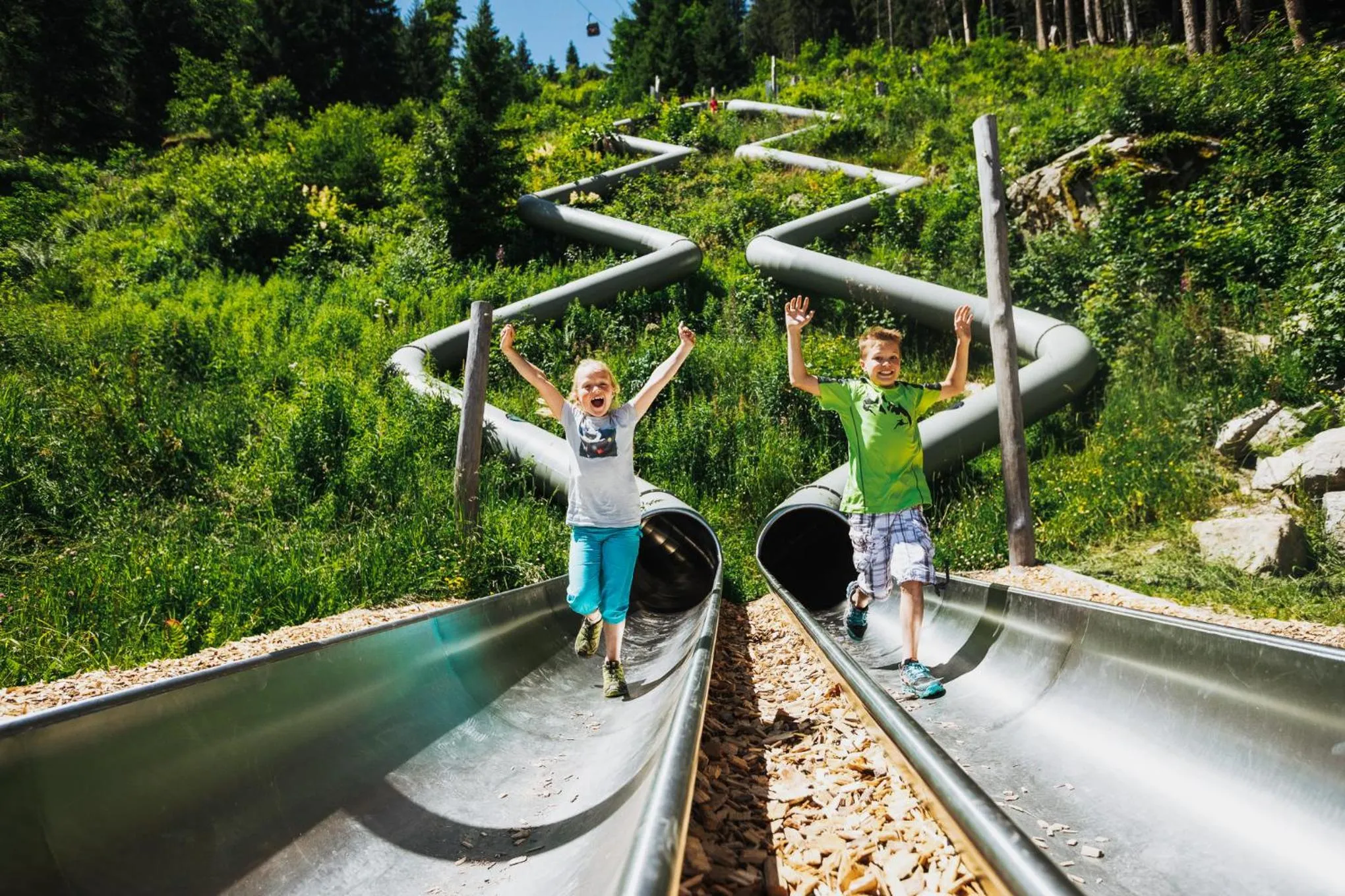Children play ground in Walliserhof