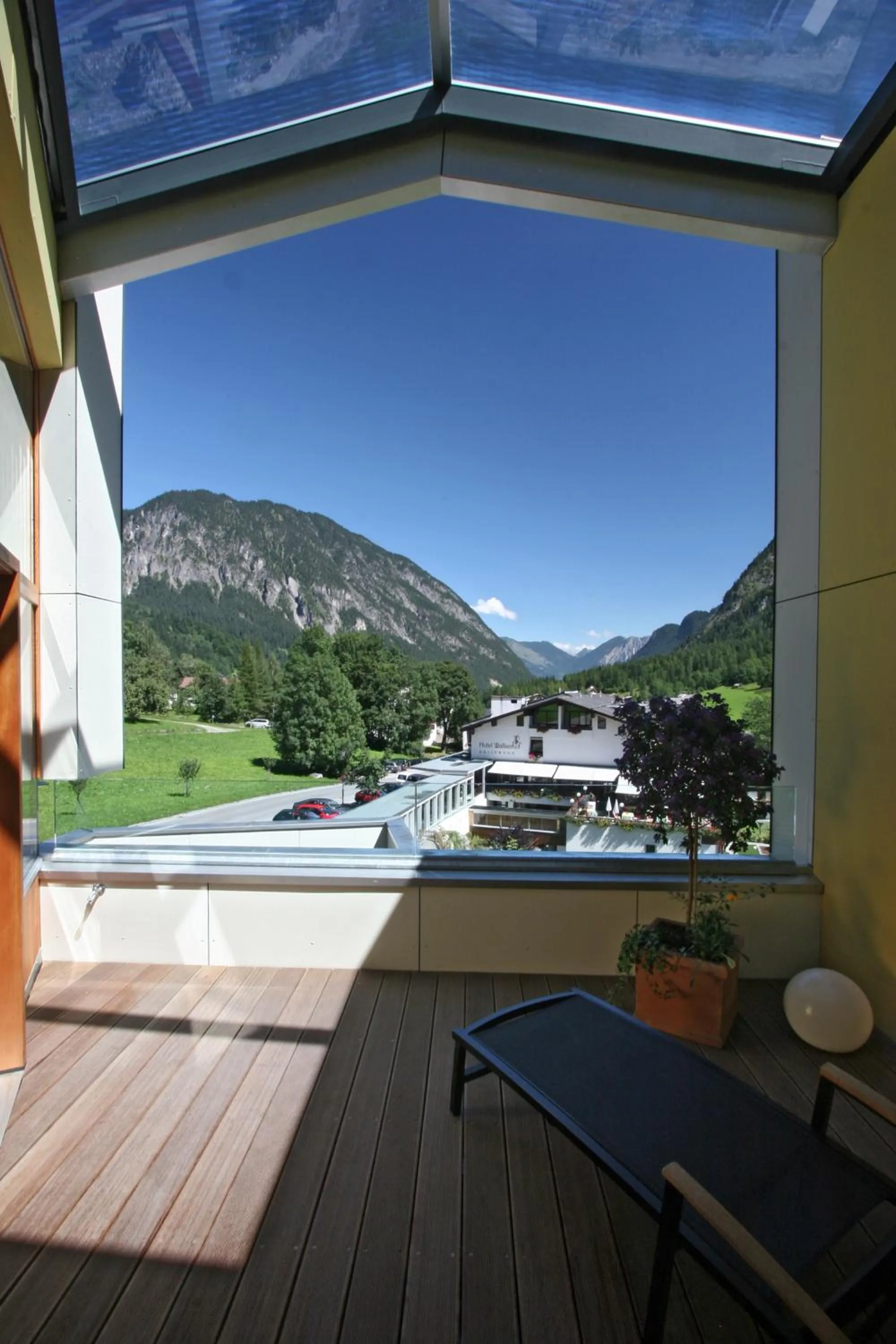 View (from property/room) in Walliserhof