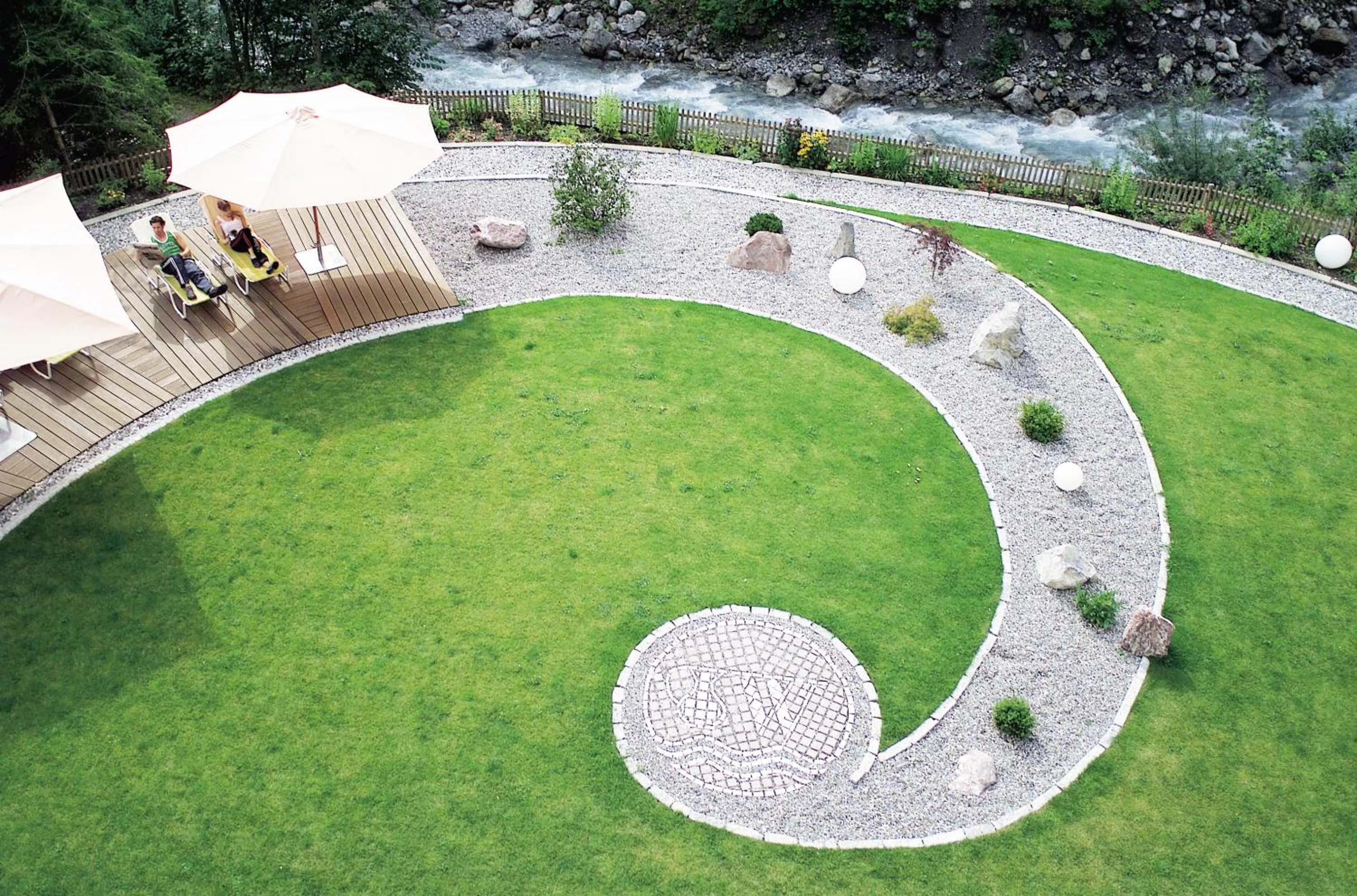 Garden in Walliserhof