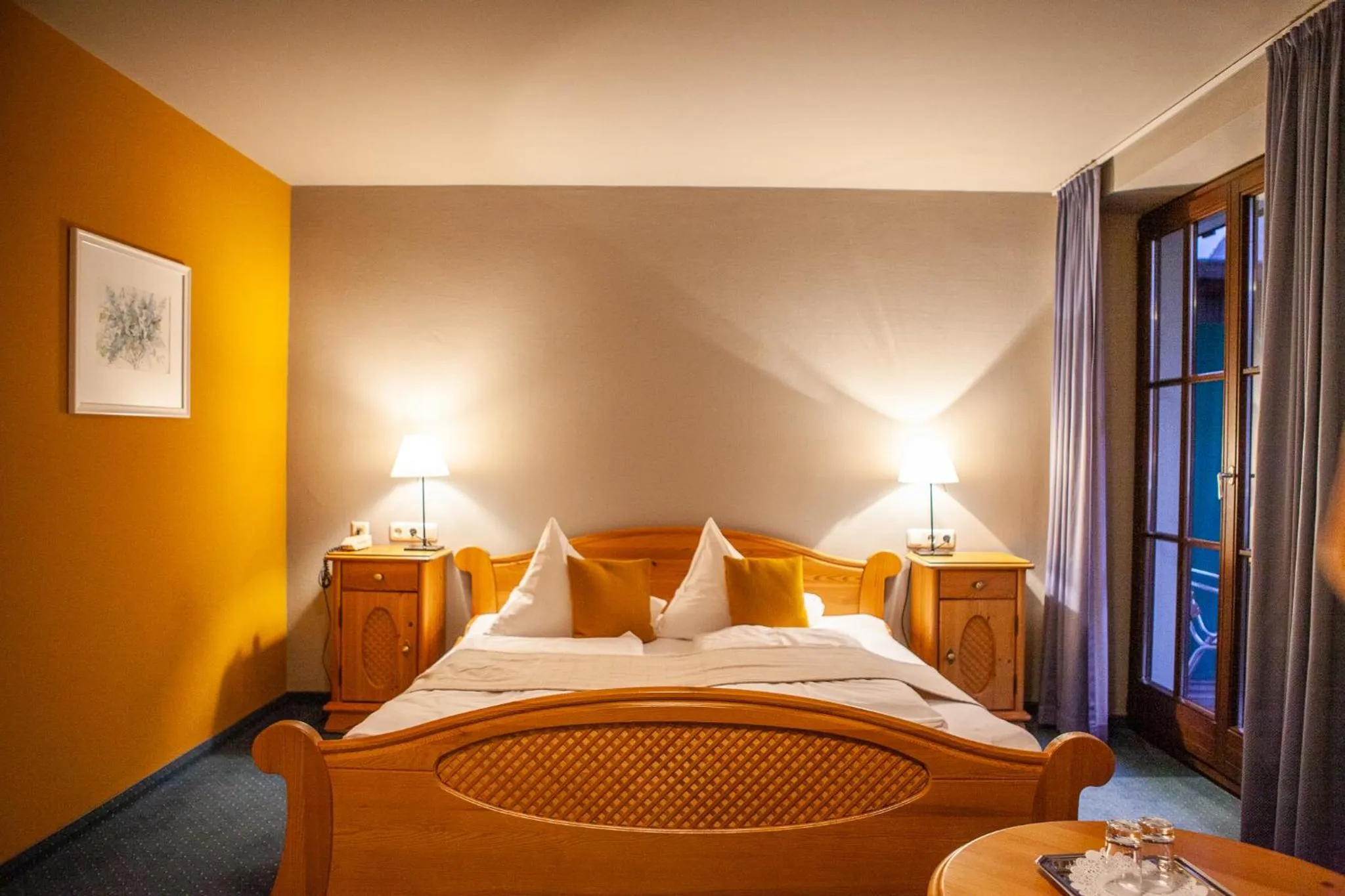 Photo of the whole room, Bed in Walliserhof