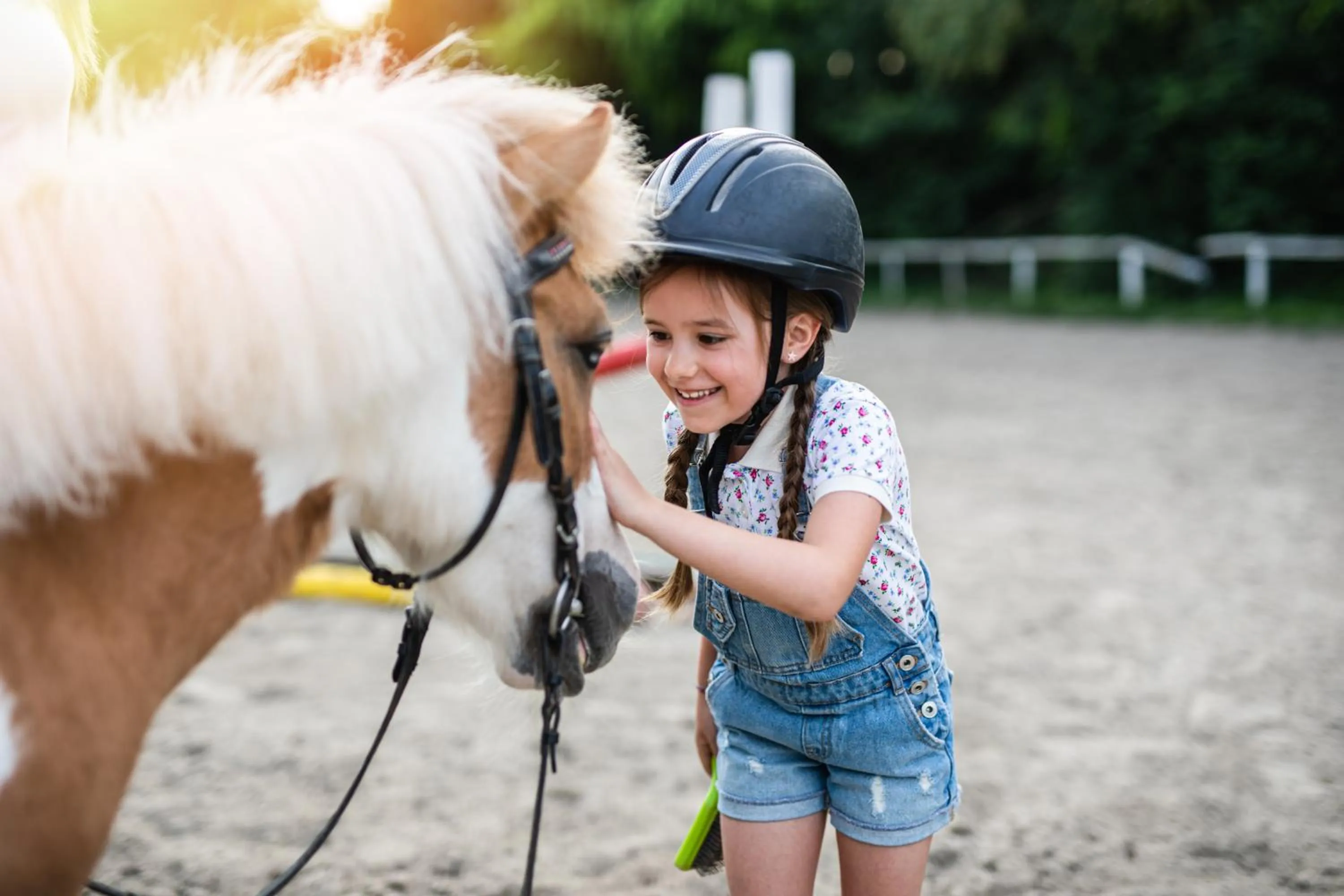 Horse-riding in Walliserhof