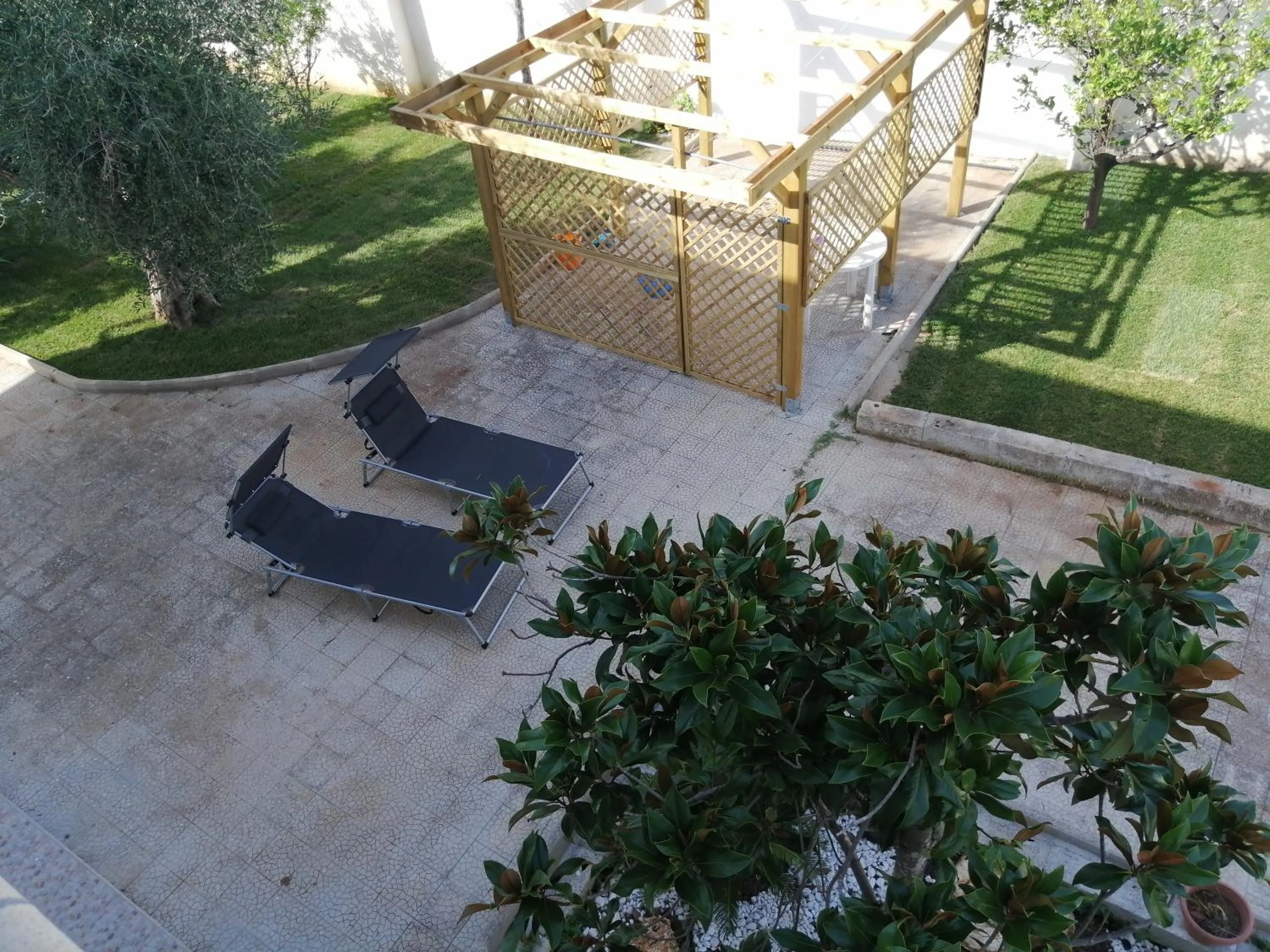 Patio in B&B Villa Magi