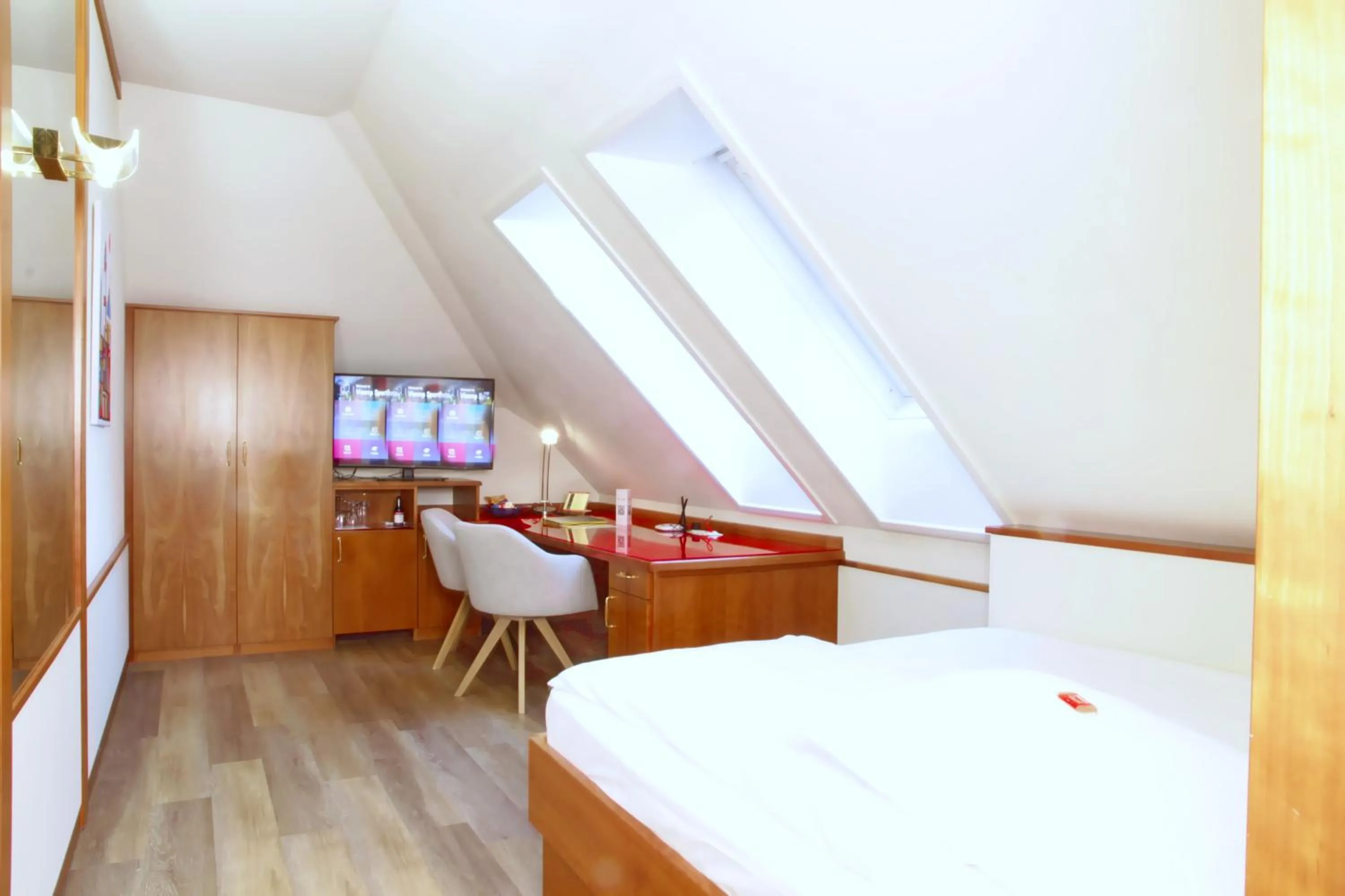 TV and multimedia, Bed in Vienna Sporthotel