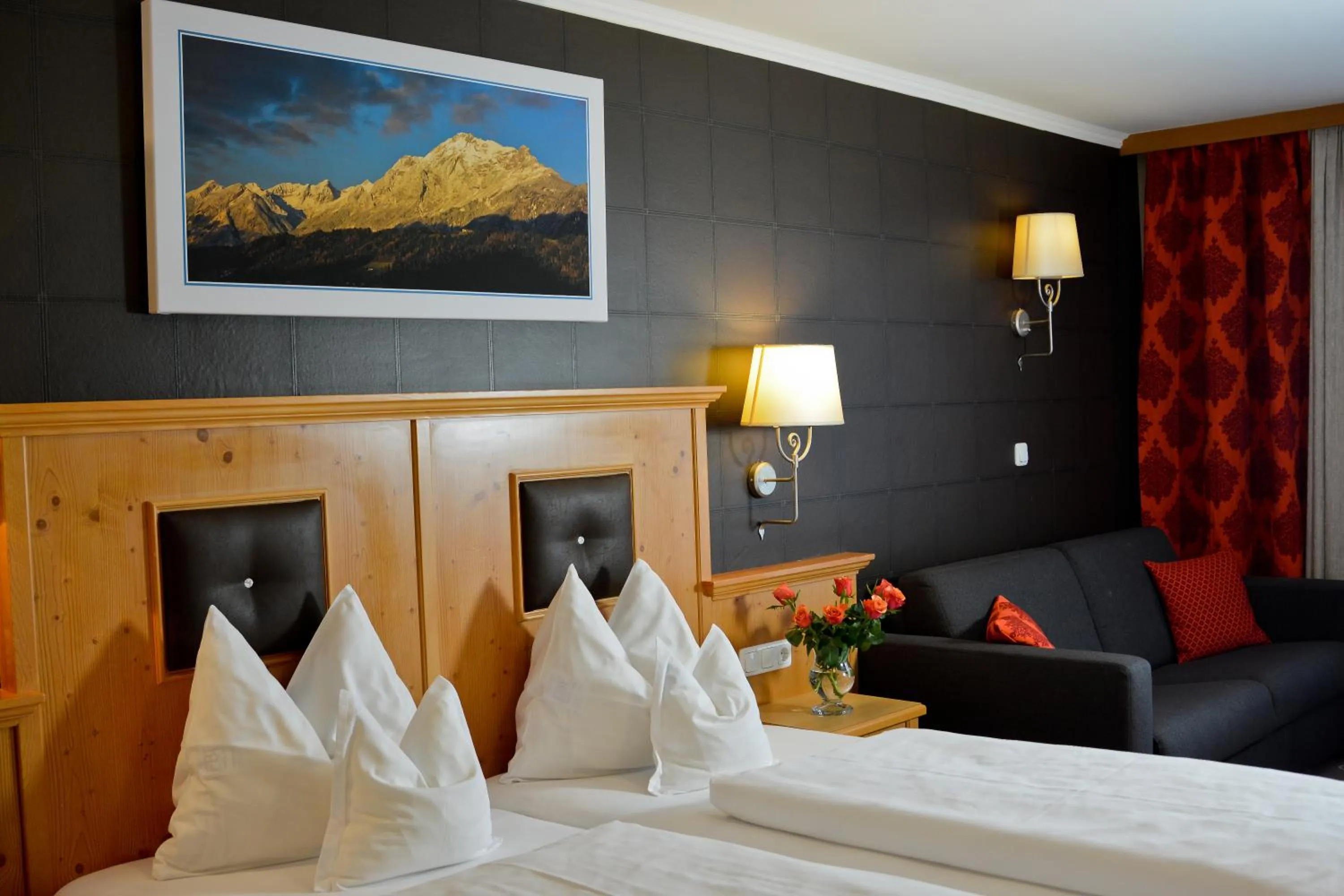 Bedroom, Bed in Hotel Rettenberg