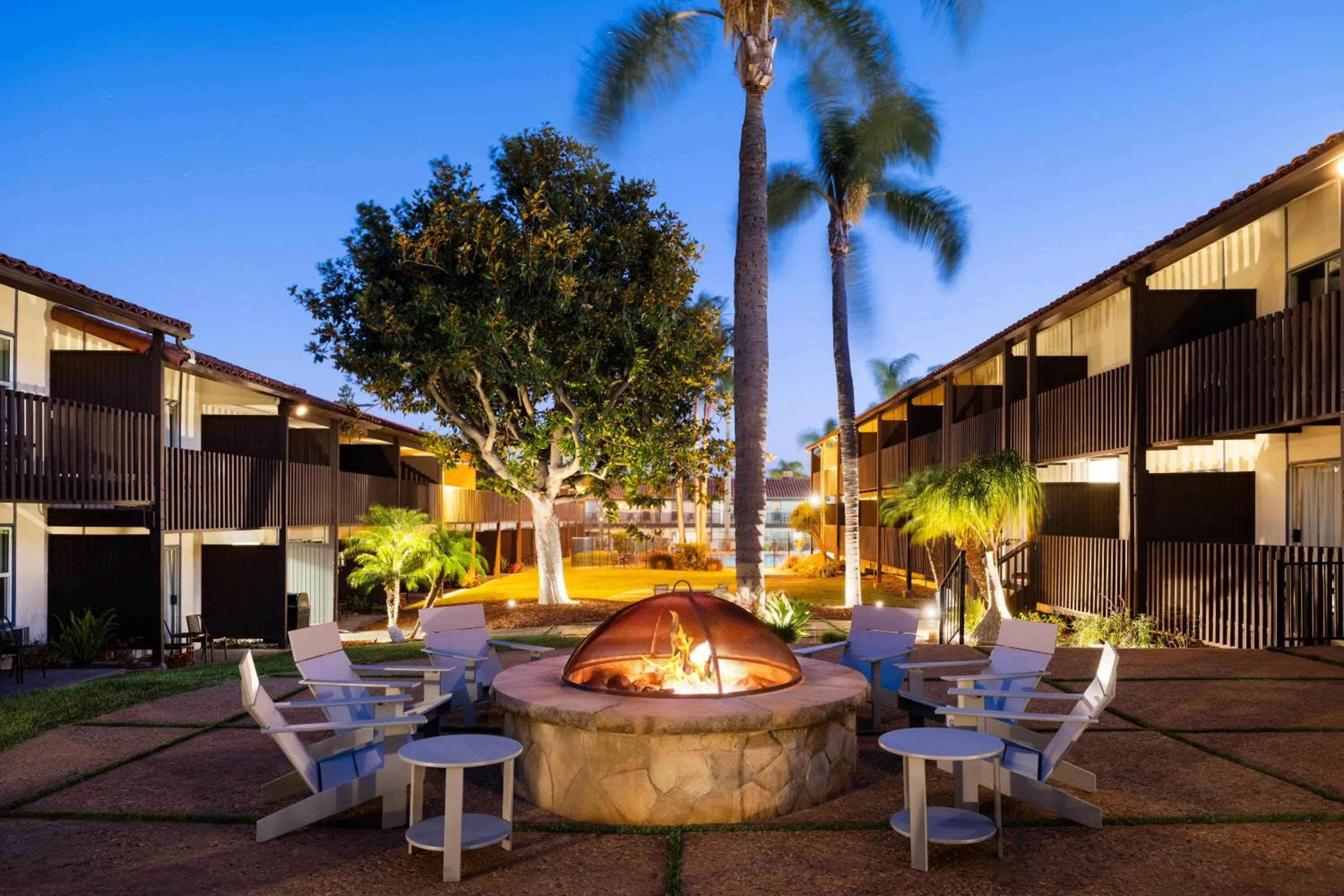 Patio in Best Western Plus Pepper Tree Inn