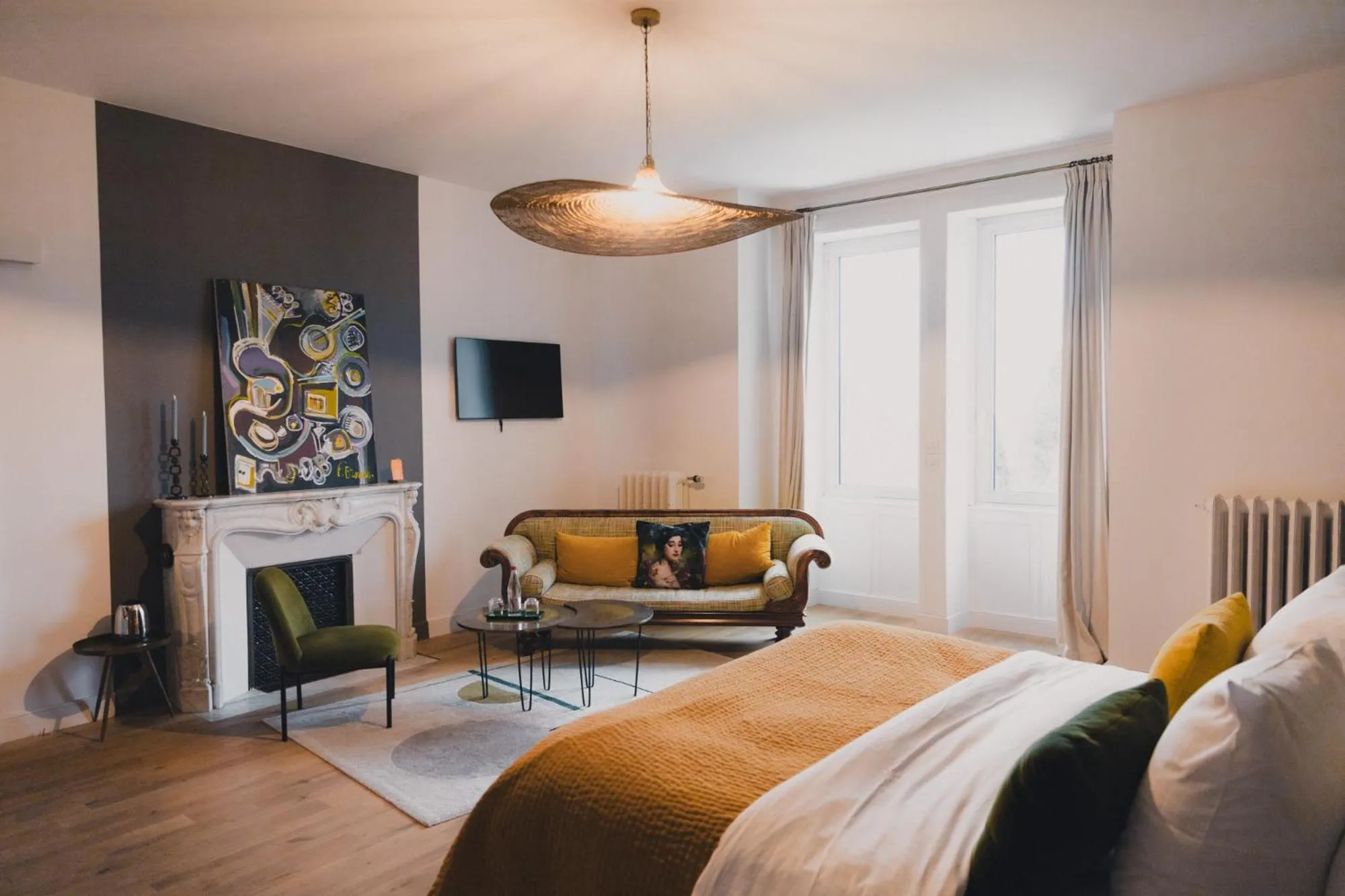 Photo of the whole room, Bed in La Villa Guy & Spa - Teritoria