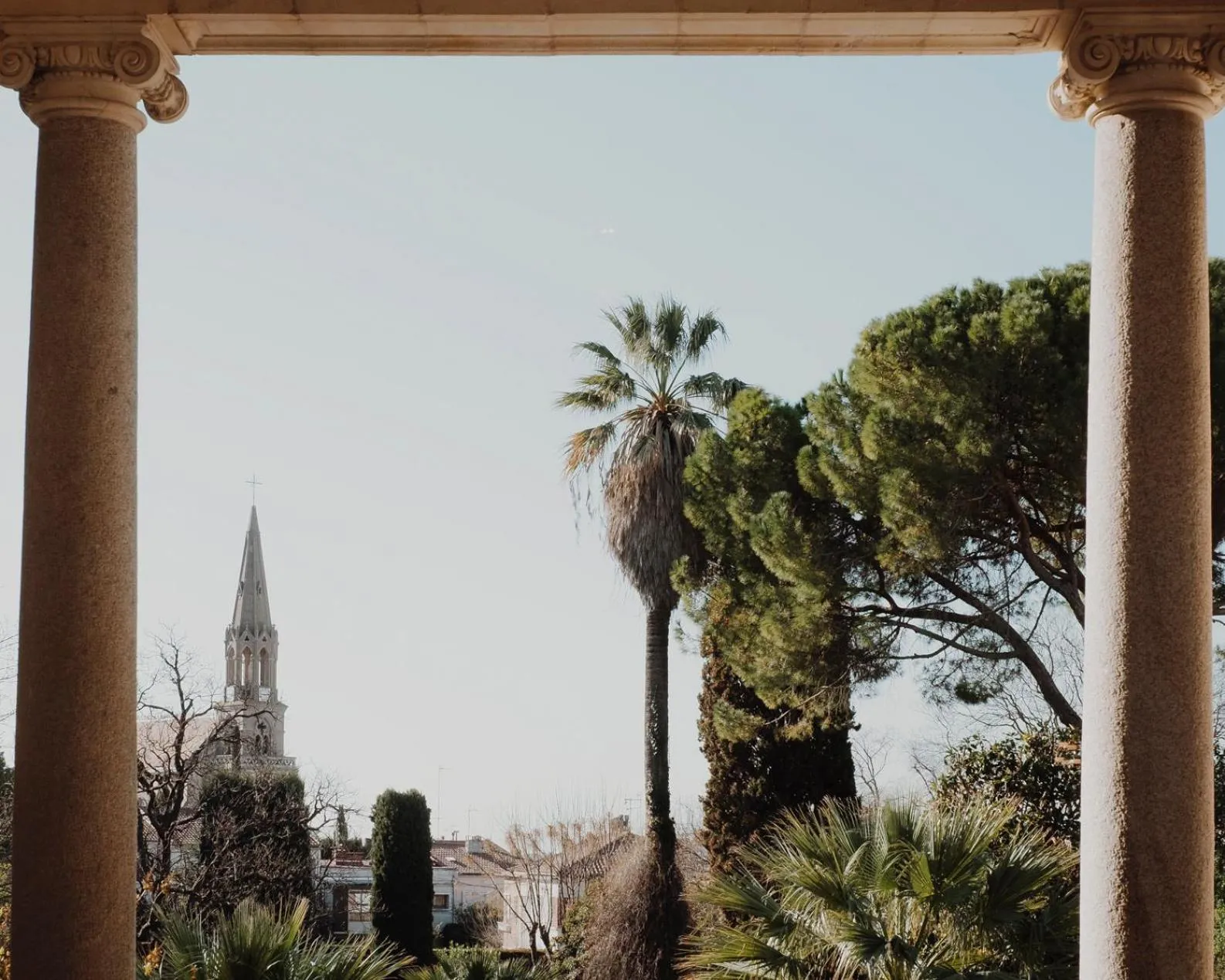 Garden view in La Villa Guy & Spa - Teritoria