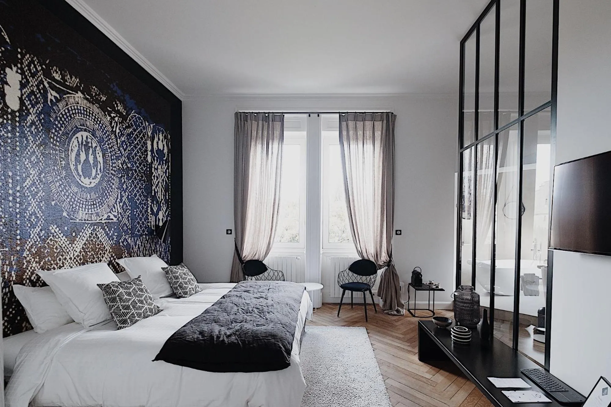 Photo of the whole room, Bed in La Villa Guy & Spa - Teritoria
