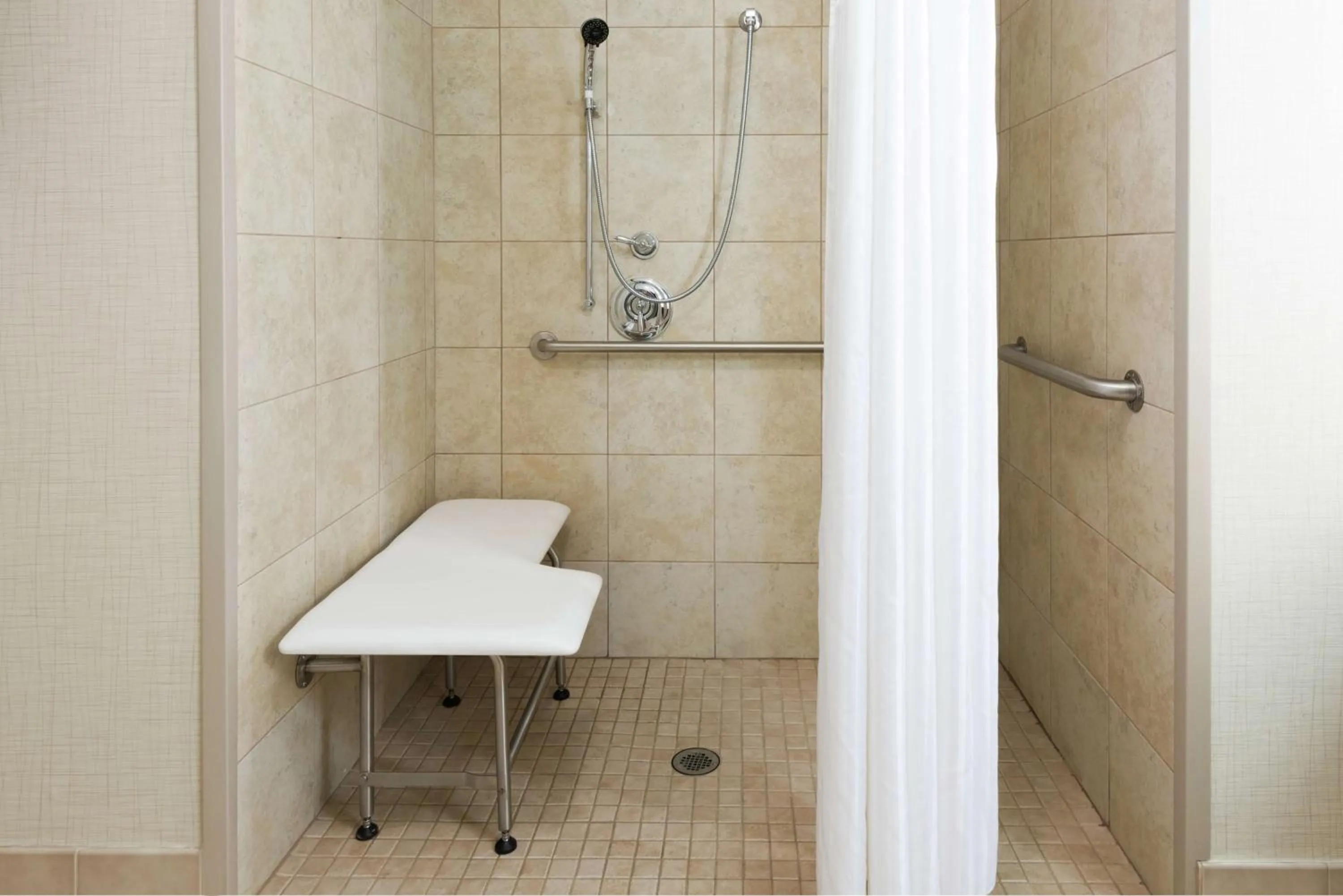 Bathroom in Homewood Suites by Hilton Holyoke-Springfield/North