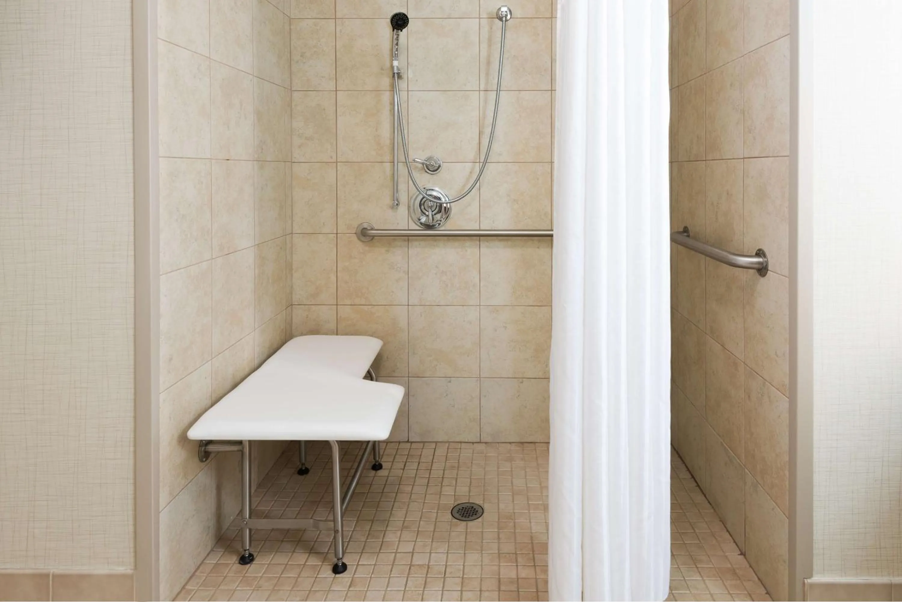 Bathroom in Homewood Suites by Hilton Holyoke-Springfield/North
