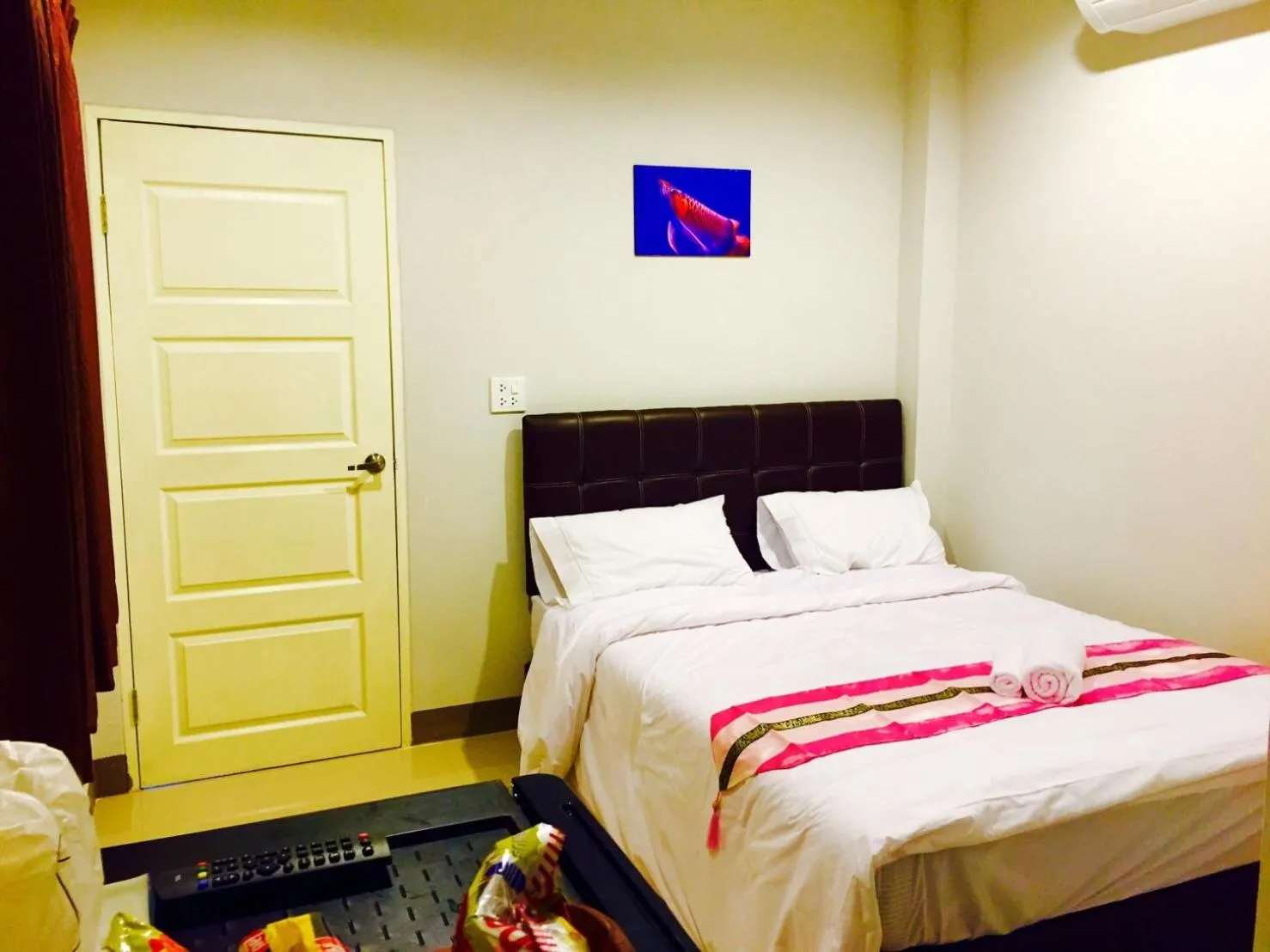 Bed in Retro Twin Home @Maesot