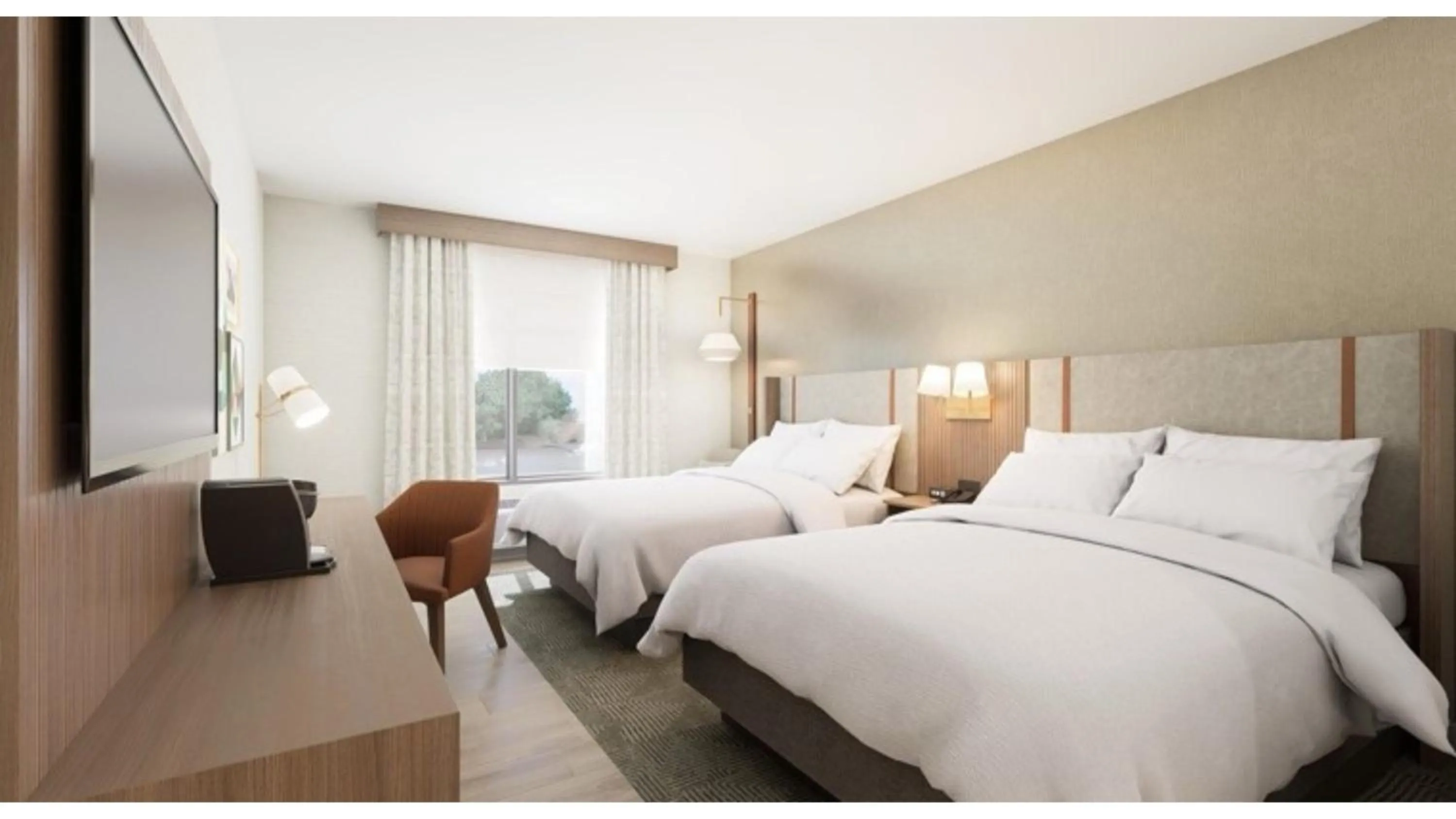 Photo of the whole room, Bed in Holiday Inn Morgantown - Reading Area by IHG