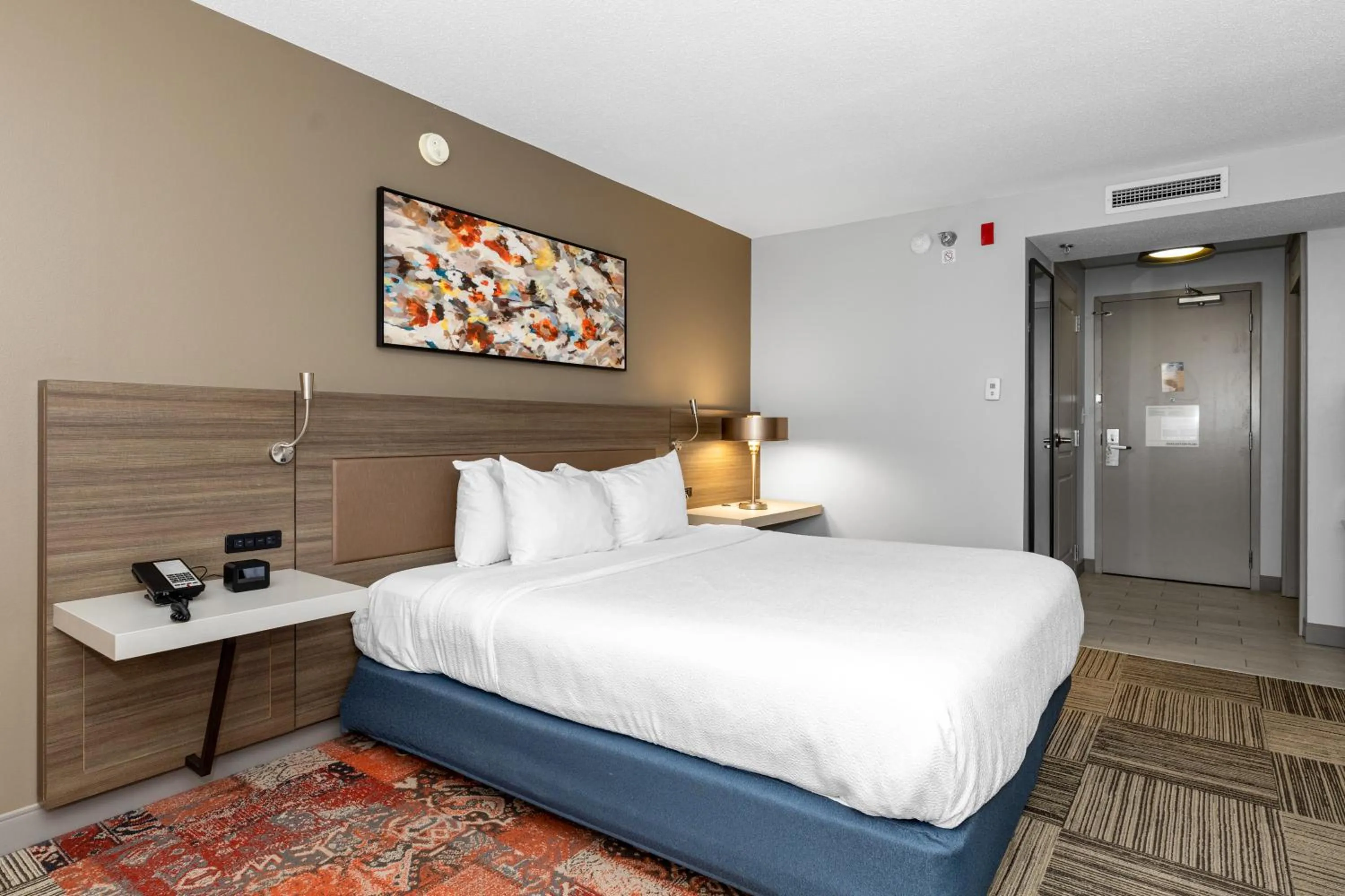 Bed in Hilton Garden Inn Syracuse