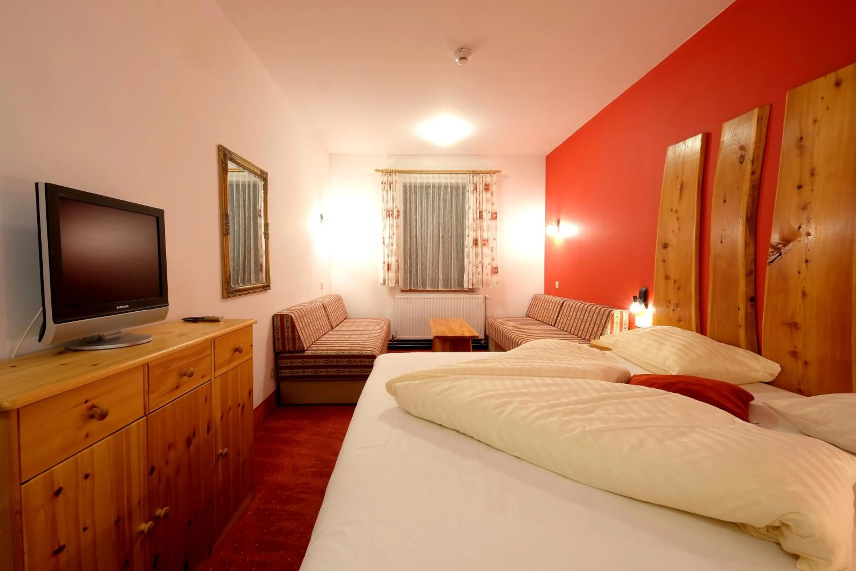 Bed in Alpenhotel Marcius