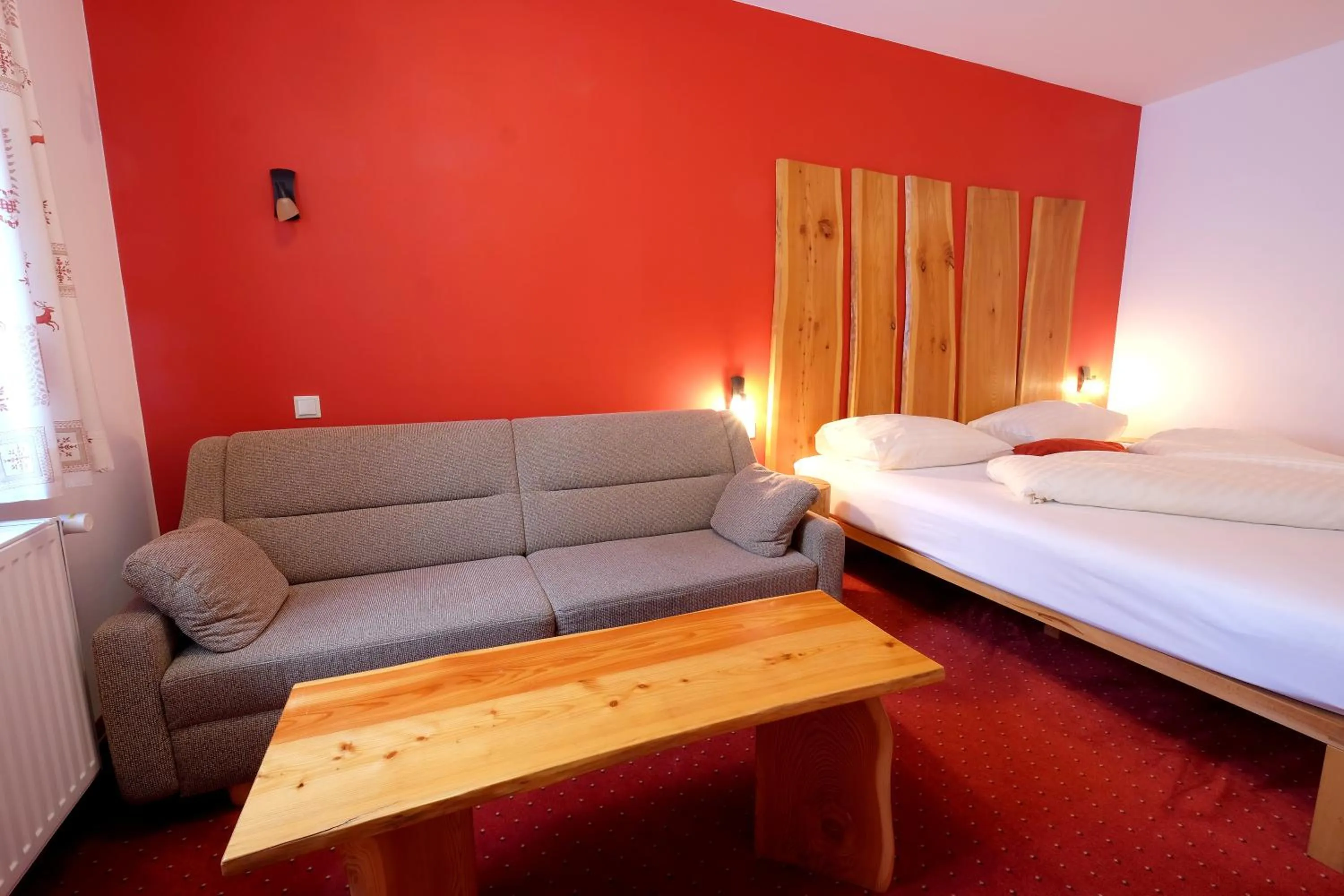 Bed in Alpenhotel Marcius