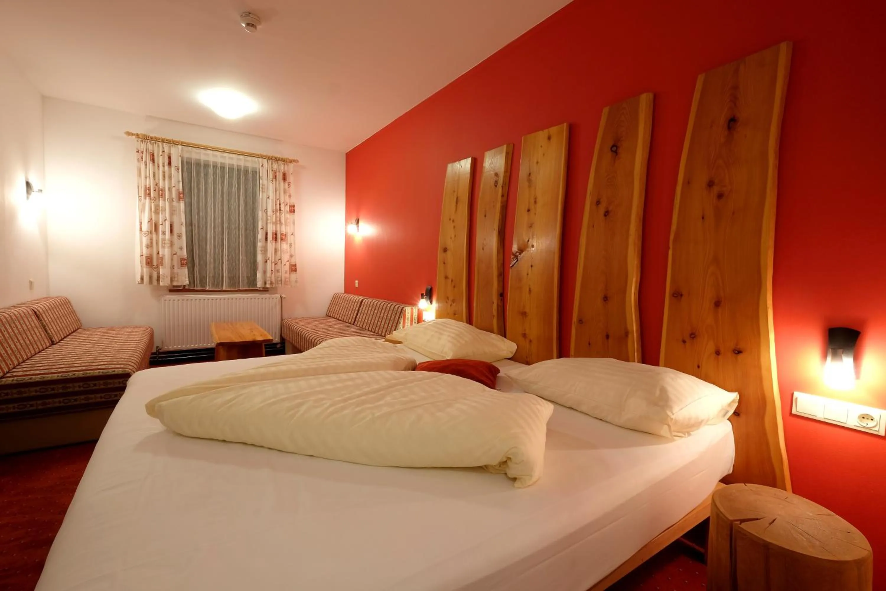Bed in Alpenhotel Marcius