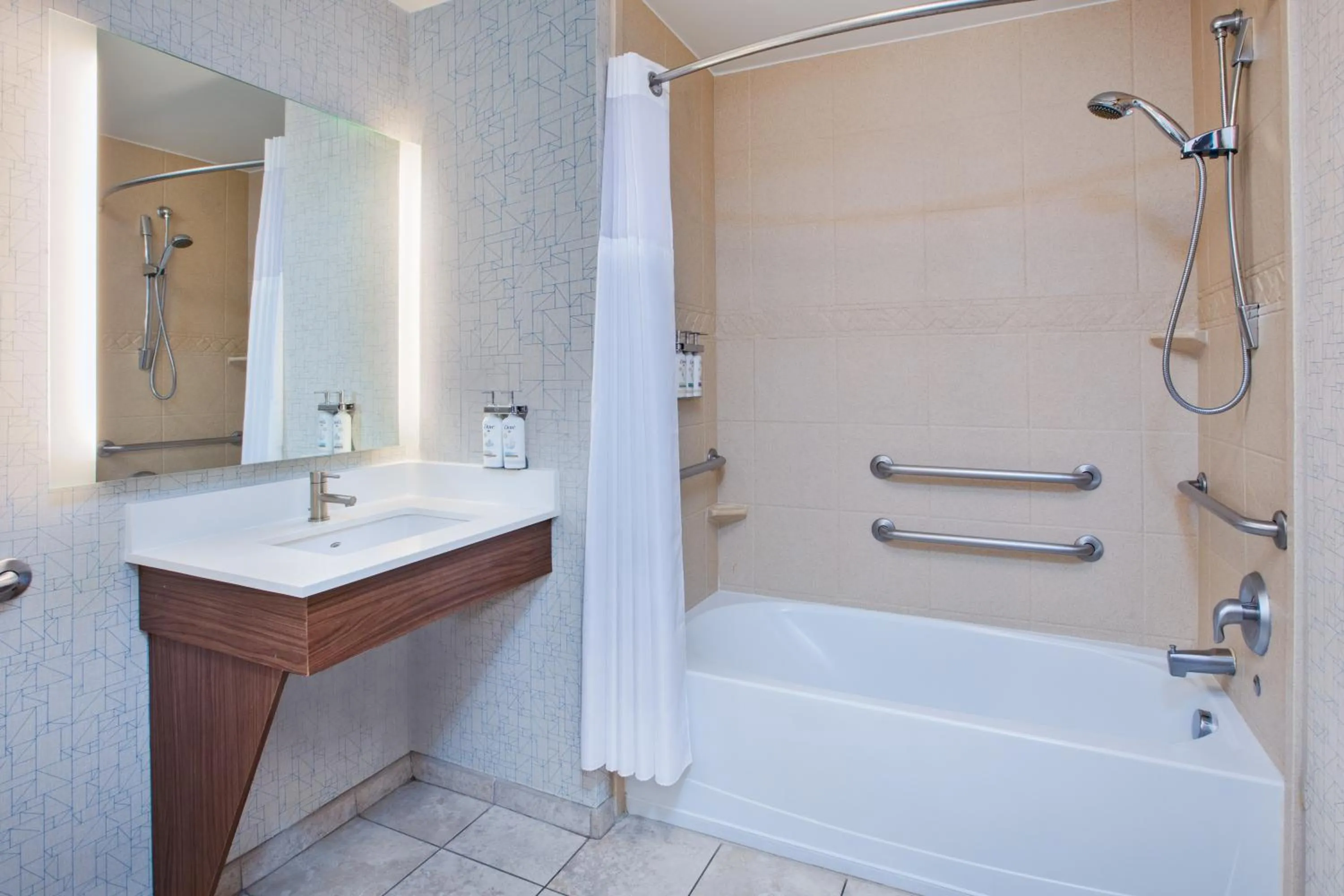 Bathroom in Holiday Inn Express Hotel & Suites Auburn Hills by IHG