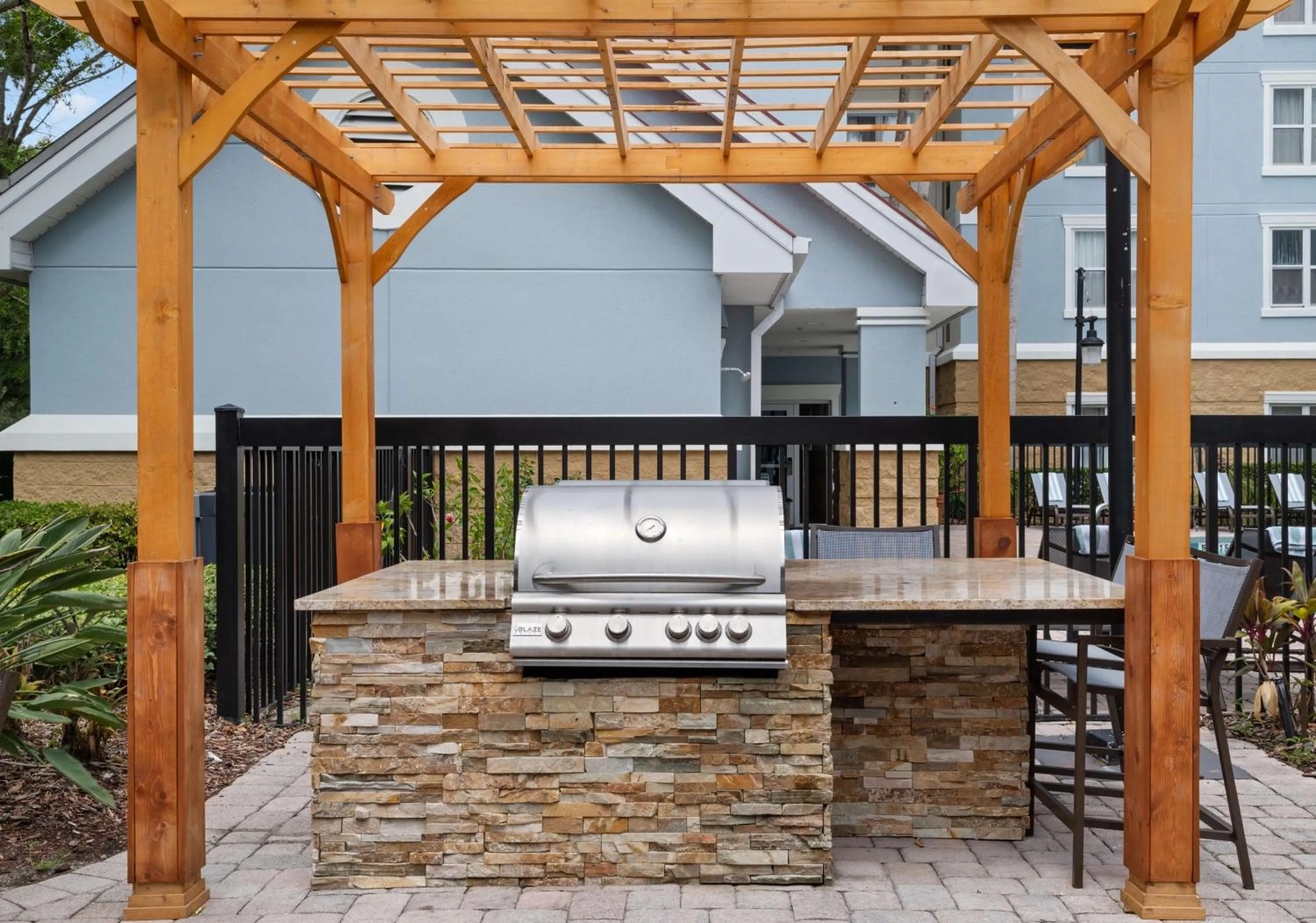 Patio in Homewood Suites by Hilton Lake Mary Orlando North